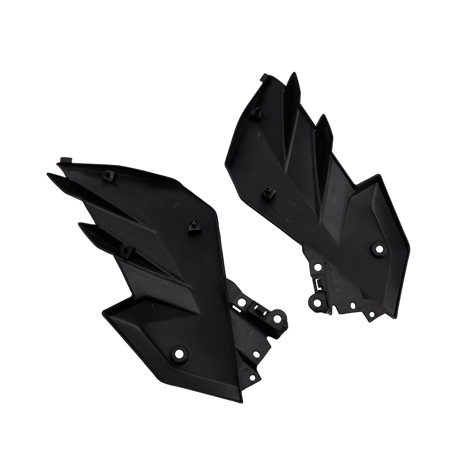 Fuel Tank Side Panel Cover Fairings For Kawasaki Z250 Z300 2013-2018