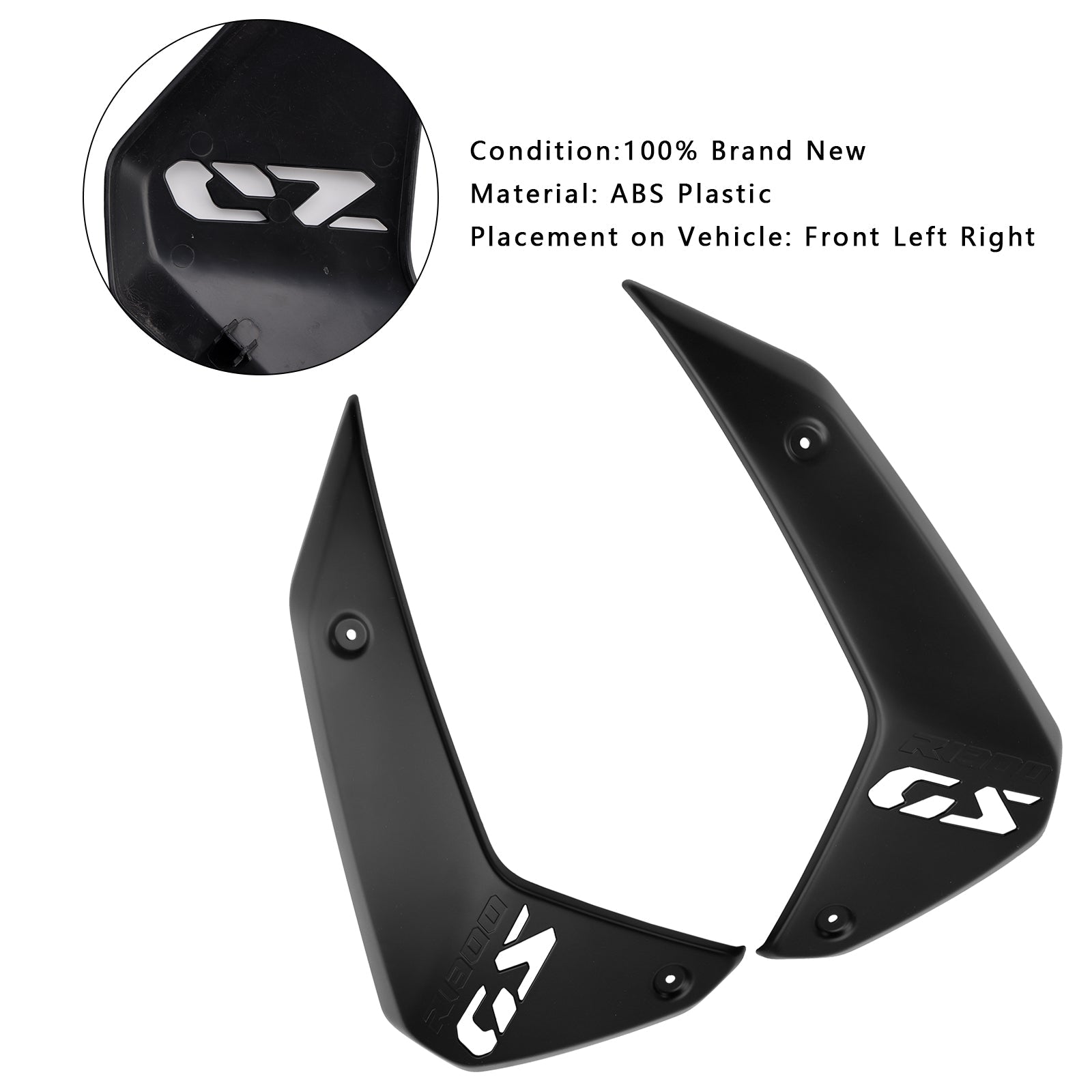 2024-2025 BMW R1300GS Side Frame Fairing Cowl Guards Radiator Cover