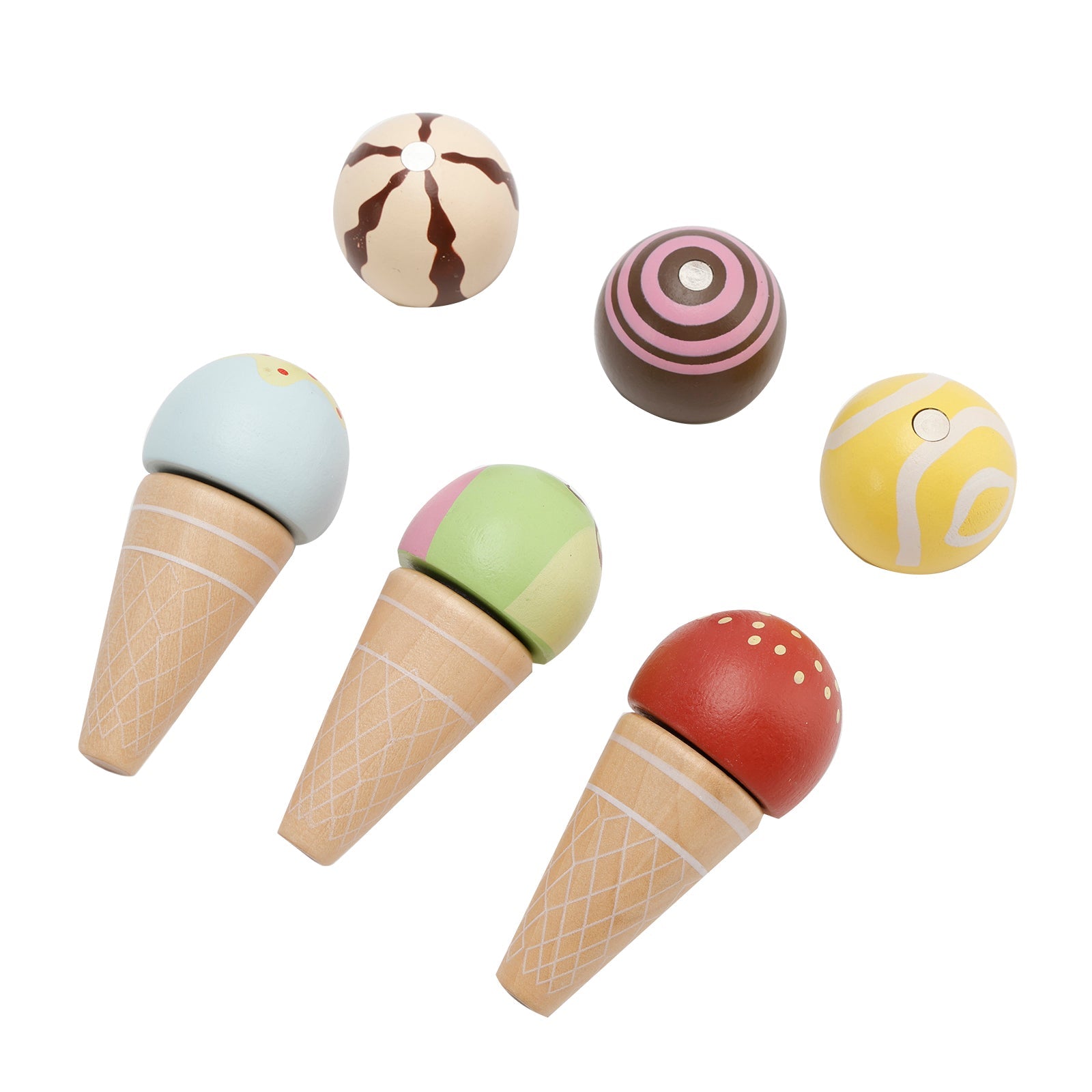 Simulation Dessert And Serve Ice Cream Counter Kid Play Educational Toy Set