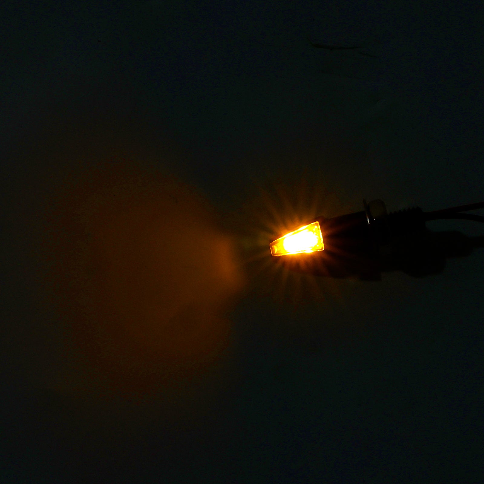 12V LED Turn Signal Indicator Light 8mm Universal Motorcycle For Yamaha