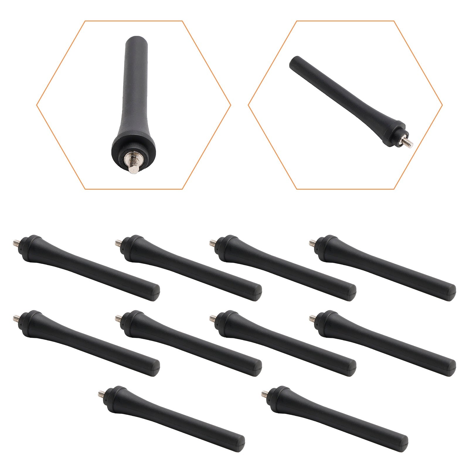 10x Radio 80mm HYT-TC310 Antenna 400-470Mhz for Hytera TC310 TC320 Walkie Talkie