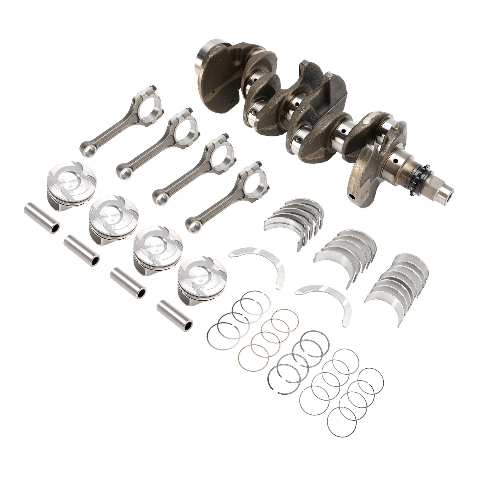 2012-2015 Hyundai Accent GS Hatchback 4-Door Crankshaft & Connecting Rod Piston Kit