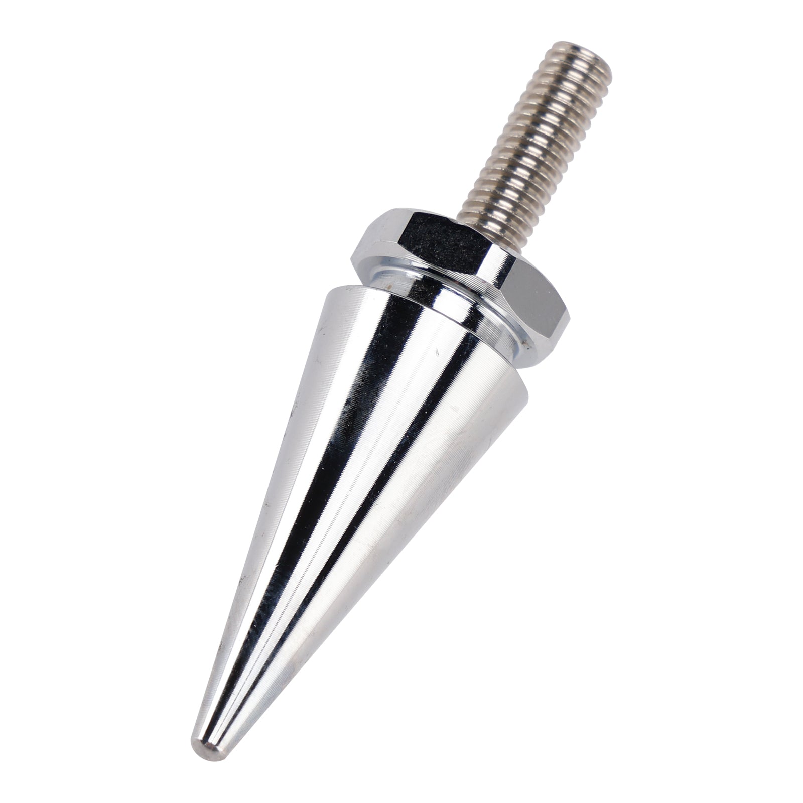 3 Spiked Windshield Bolts Silver For Electra Glide Tri Glide Street Glide 96-13