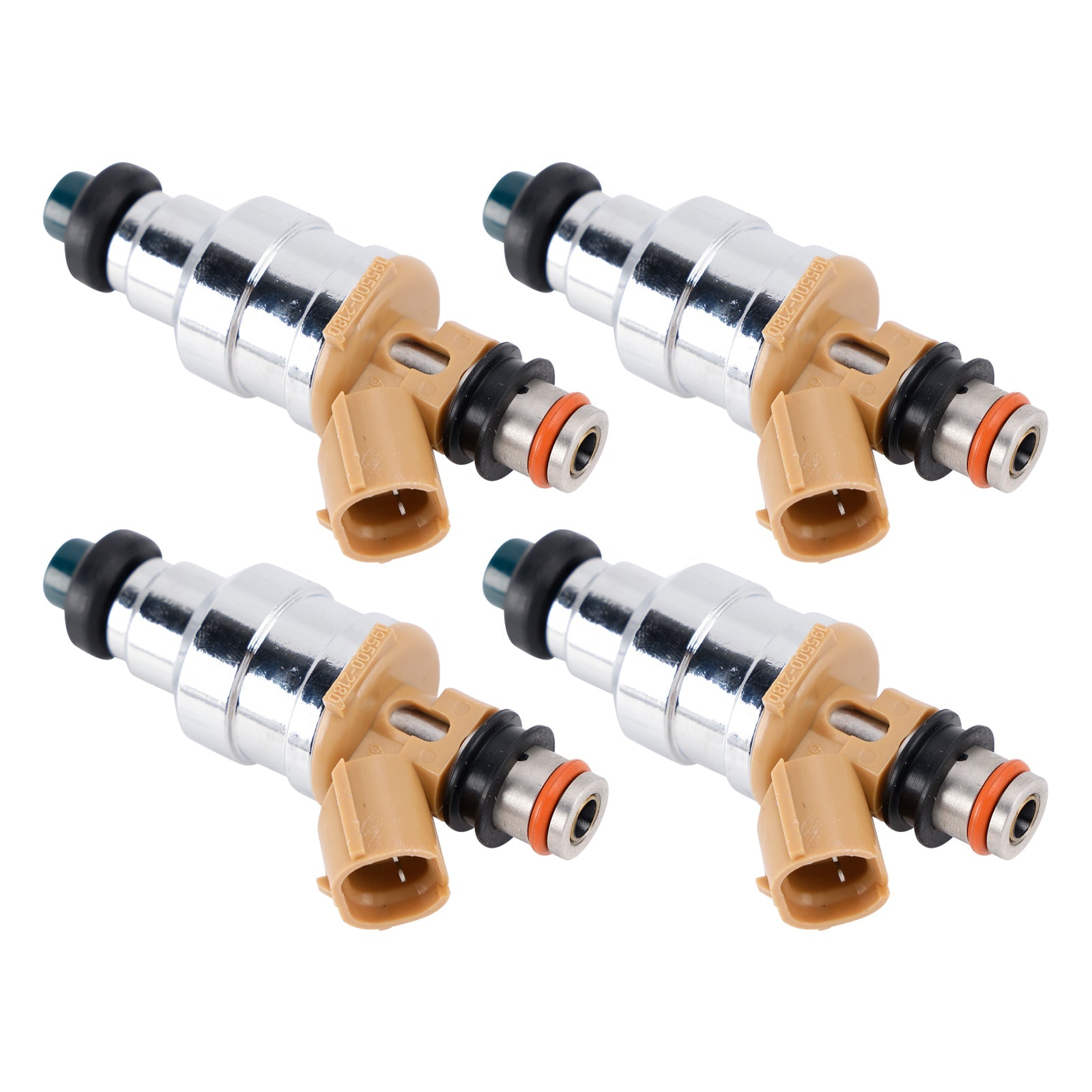 1988-1989 Mazda 626 LX Hatchback 4-Door 2.2L 4Pcs Fuel Injector E92Z9F593A