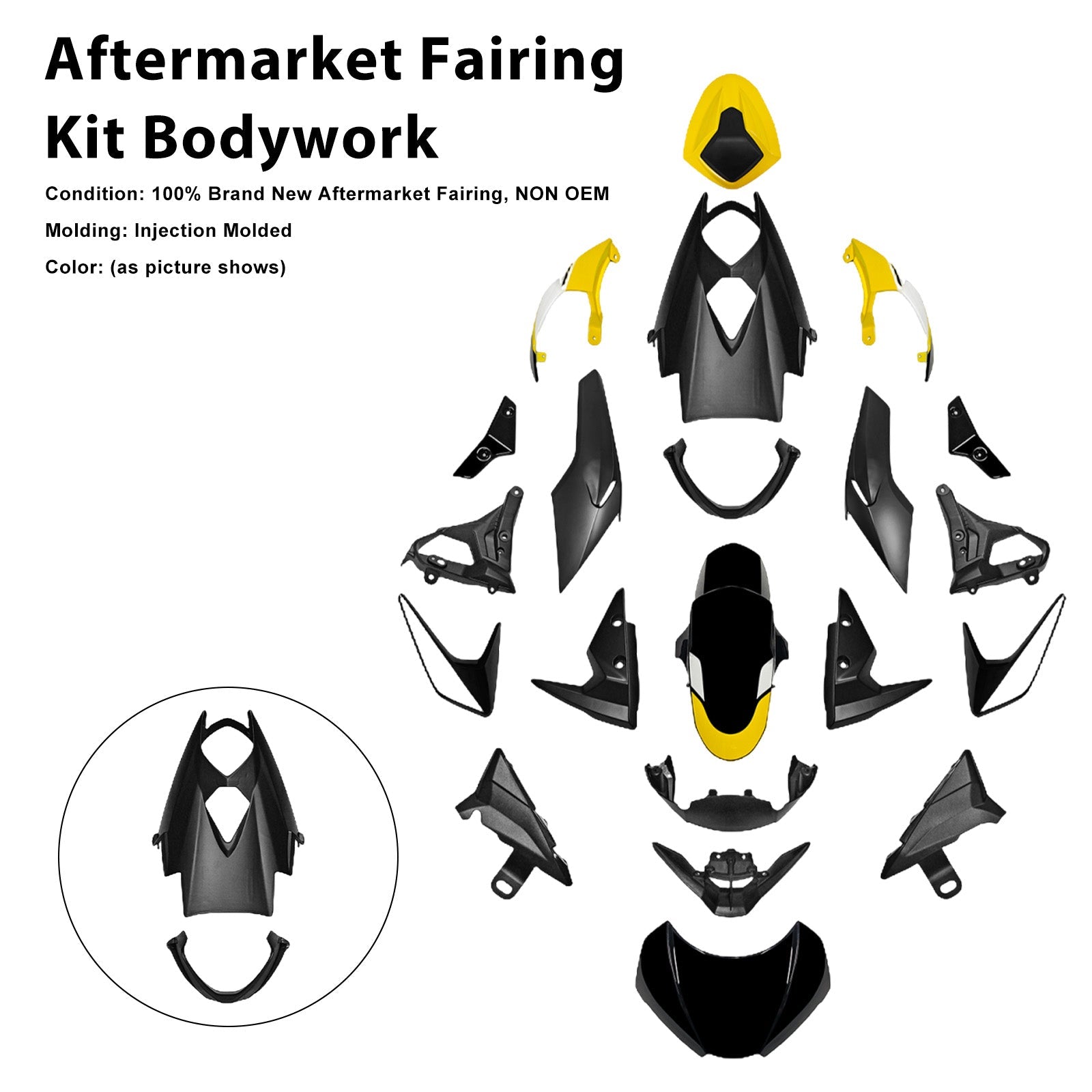 2020-2022 for Street Triple 765 R/RS Injection Bodywork Fairing Kit