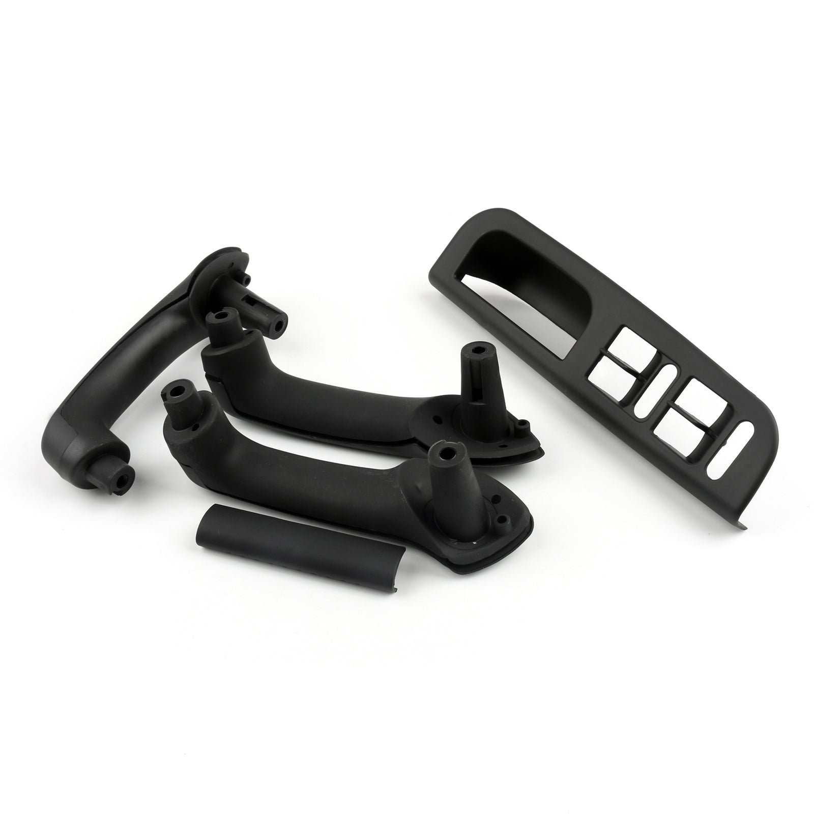 Black Interior Door Handle Trim Cover For VW Passat Jetta Golf MK4 1998-2004