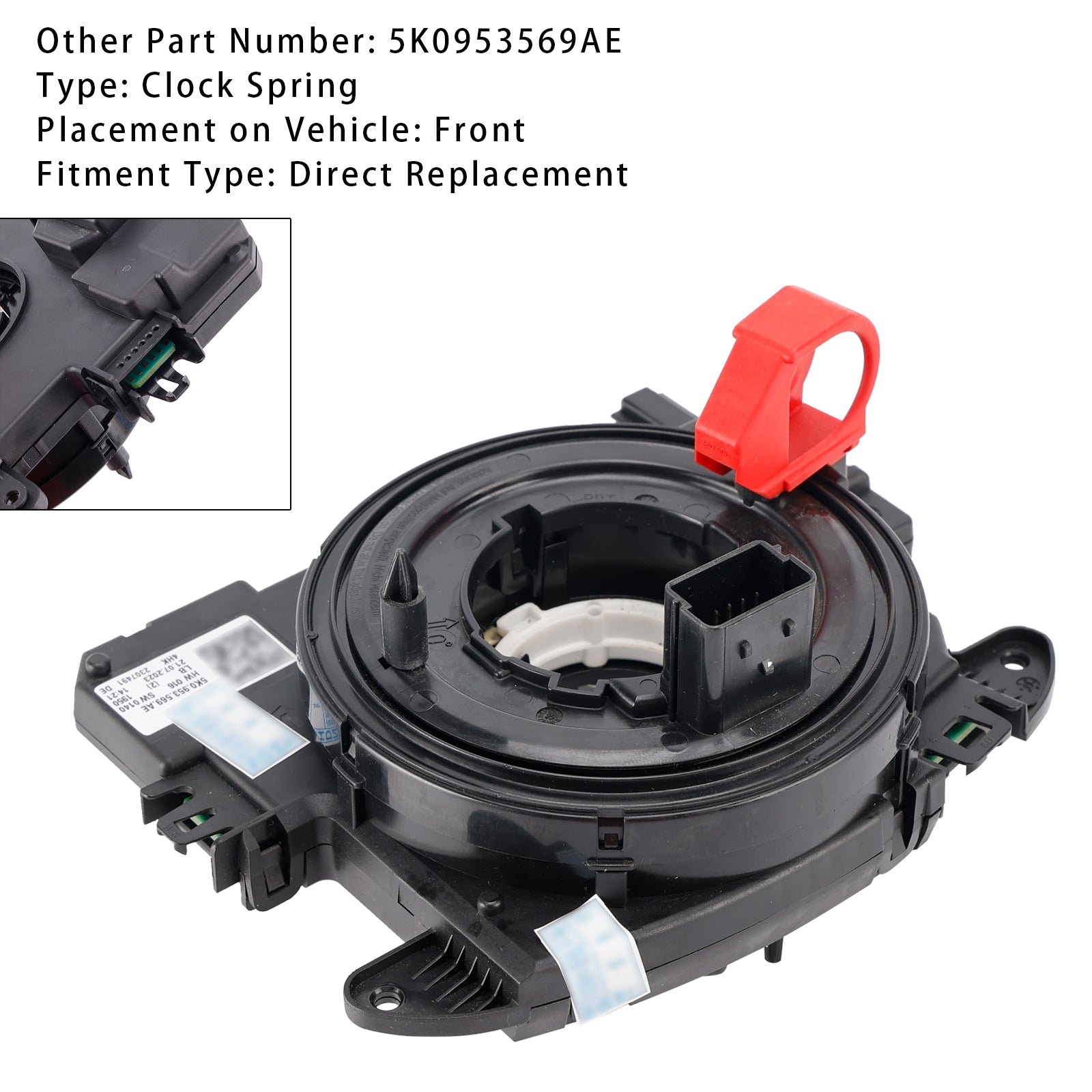 Clock Spring 5K0953569AE For AUDI Q3 VW CADDY