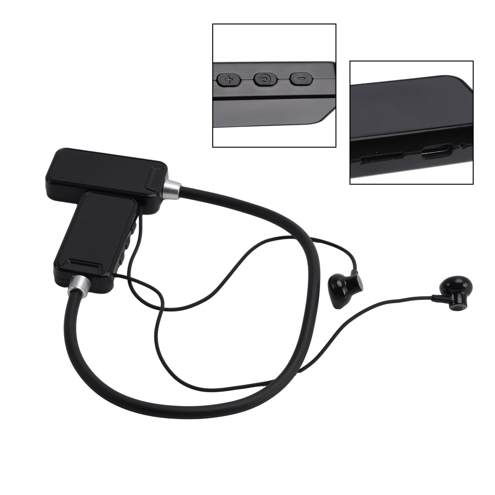 Bluetooth Headphones 5.3 Smart Digital Display for Games Live Singing Ear-Return