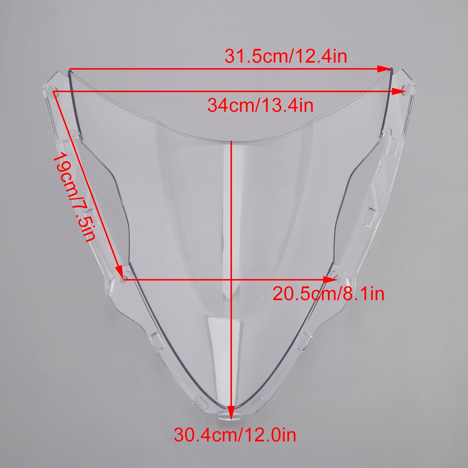 Windshield Windscreen for Kawasaki ZX6R 636 2024-2025