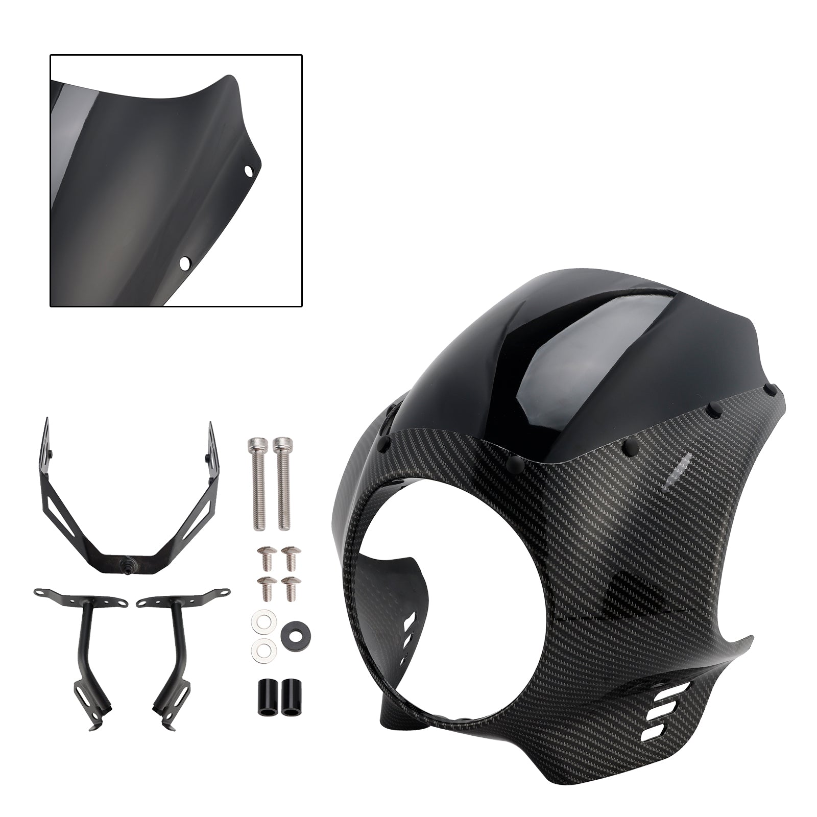 2022-2025 Yamaha XSR900 Headlight Fairing Windshield WindScreen