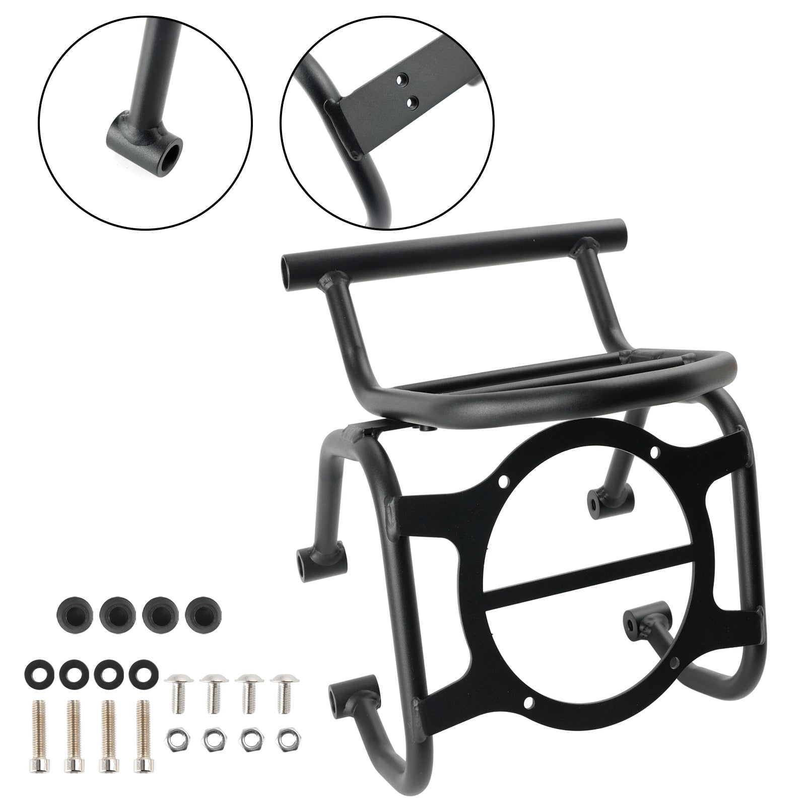 Honda CT125 Huntercub 125 20-23 용 프론트 랙 캐리어 및 헤드 라이트 가드 키트