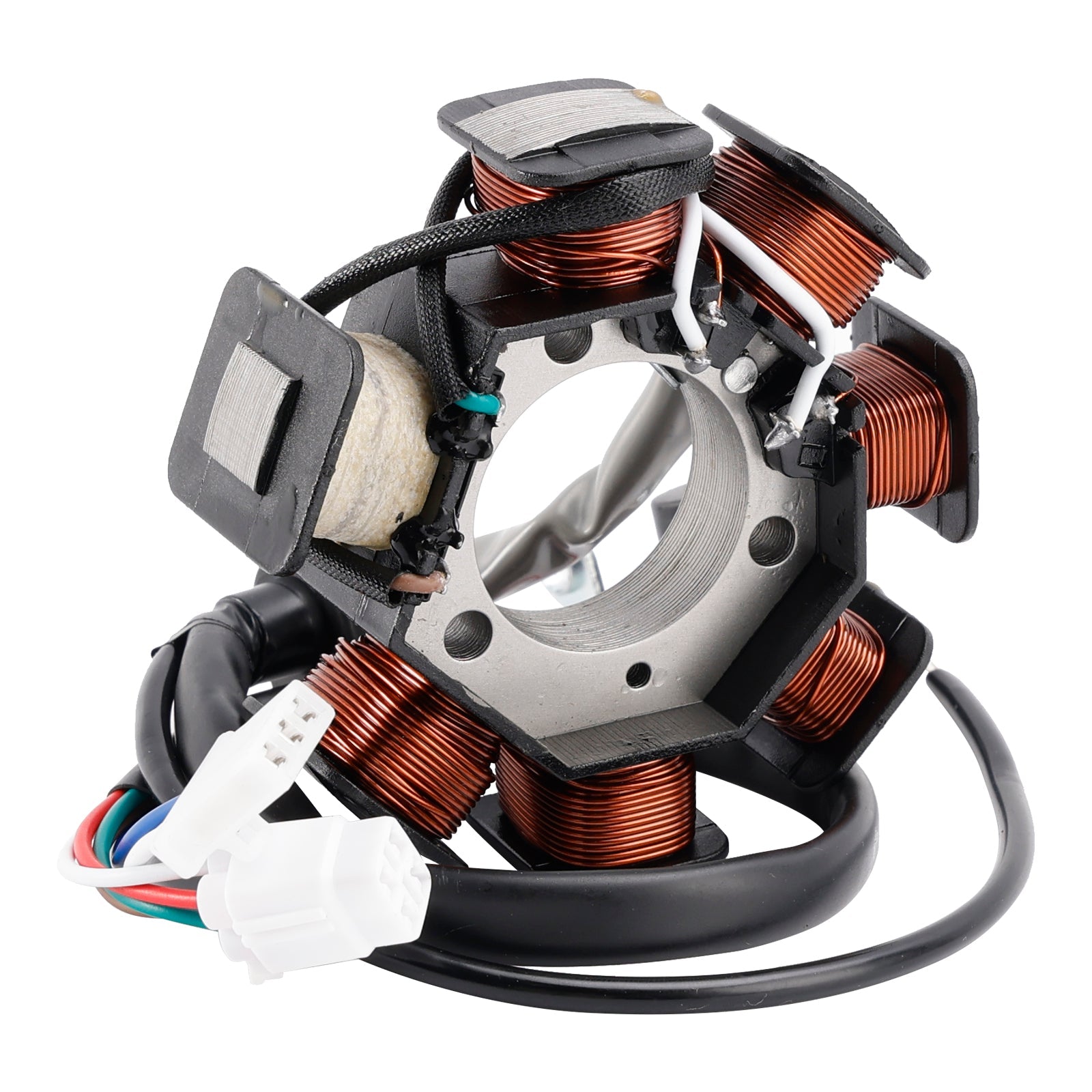 8 Coils Stator Regulator Rectifier Gasket For Yamaha YBR 125 YBR125 2008 2010