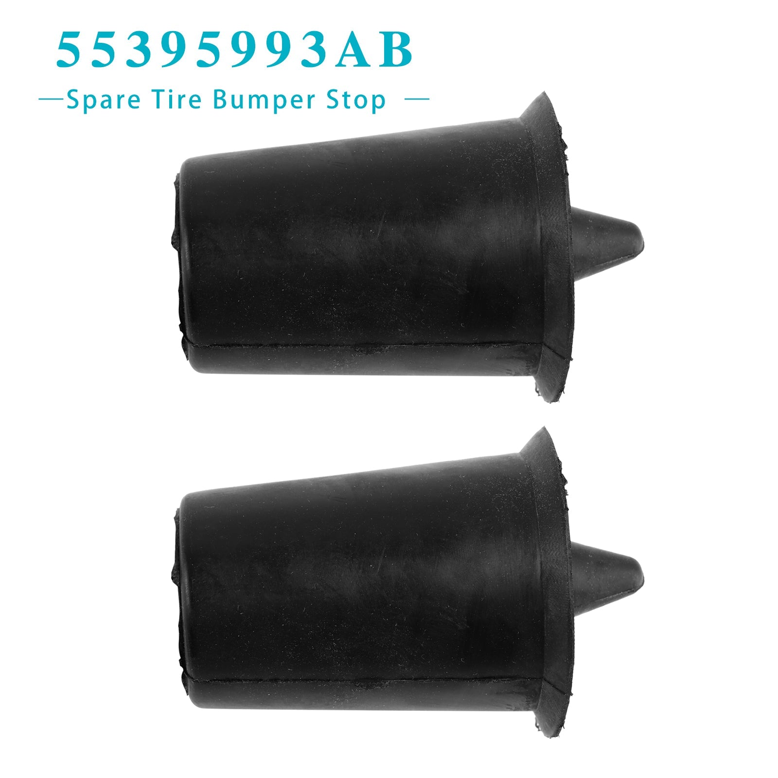 2℅ Spare Tire Bumper Stop 55395993AB for Jeep Wrangler JK 2007-2018