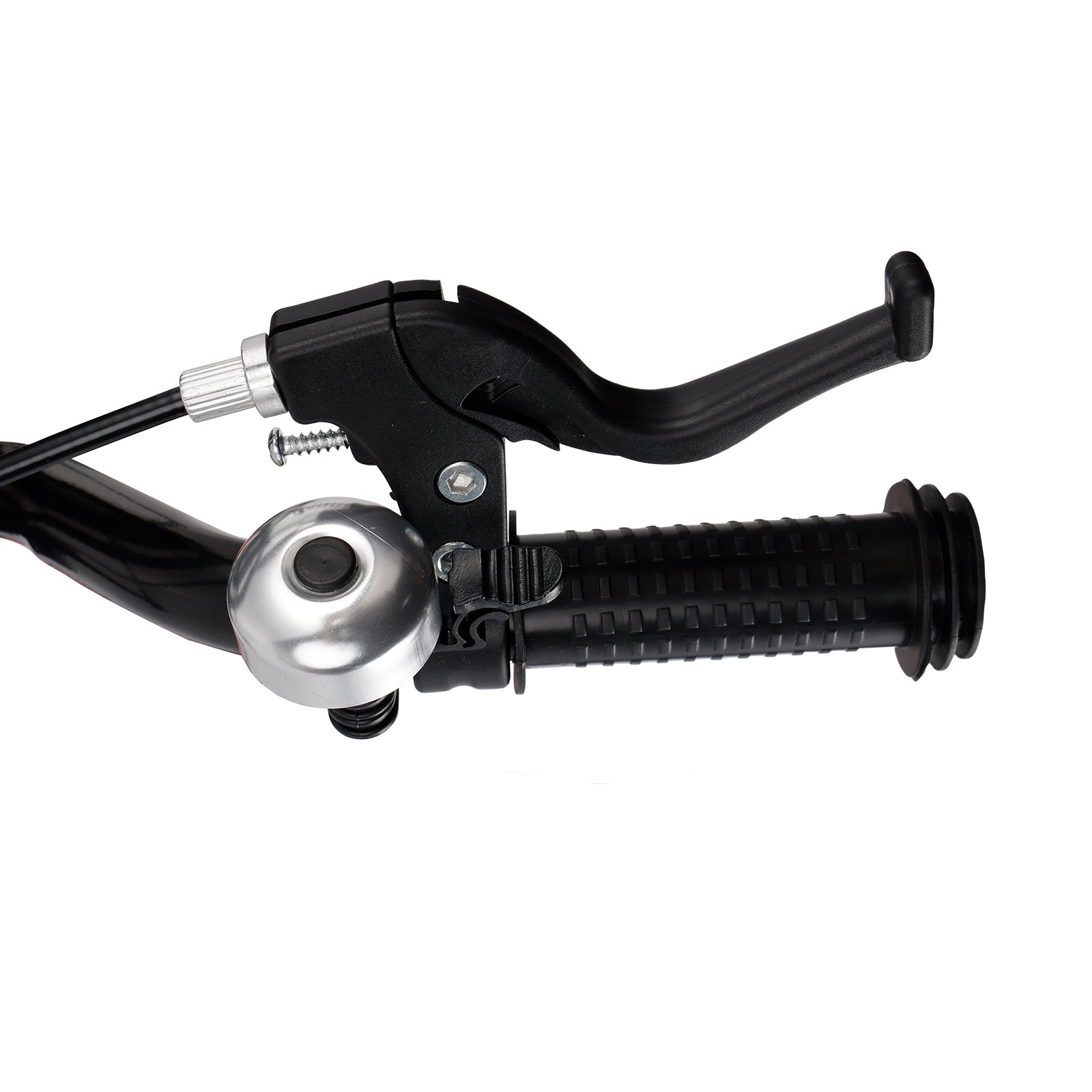 18" Kids Bike for Boys and Girls with auxiliary wheels & Rack Red