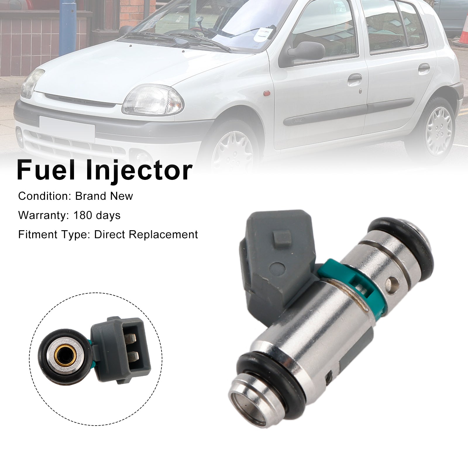 1PCS Fuel Iniector IWP042 Fit Renault Clio Espace Kangoo Laguna Megane