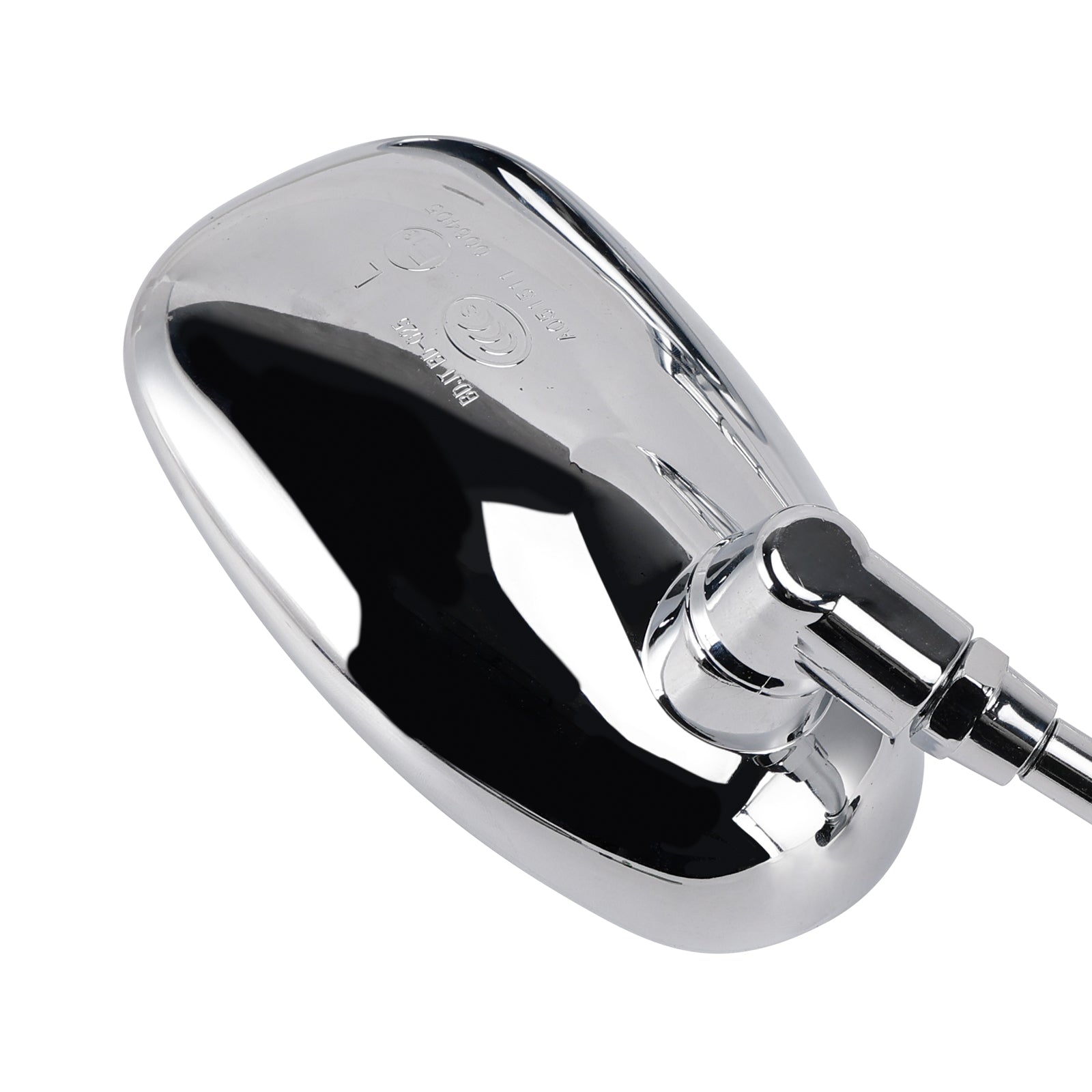 Set of 2 Chrome Rearview Mirrors For Honda VTX1300S 2003-2007 VTX1800C 2002-2006