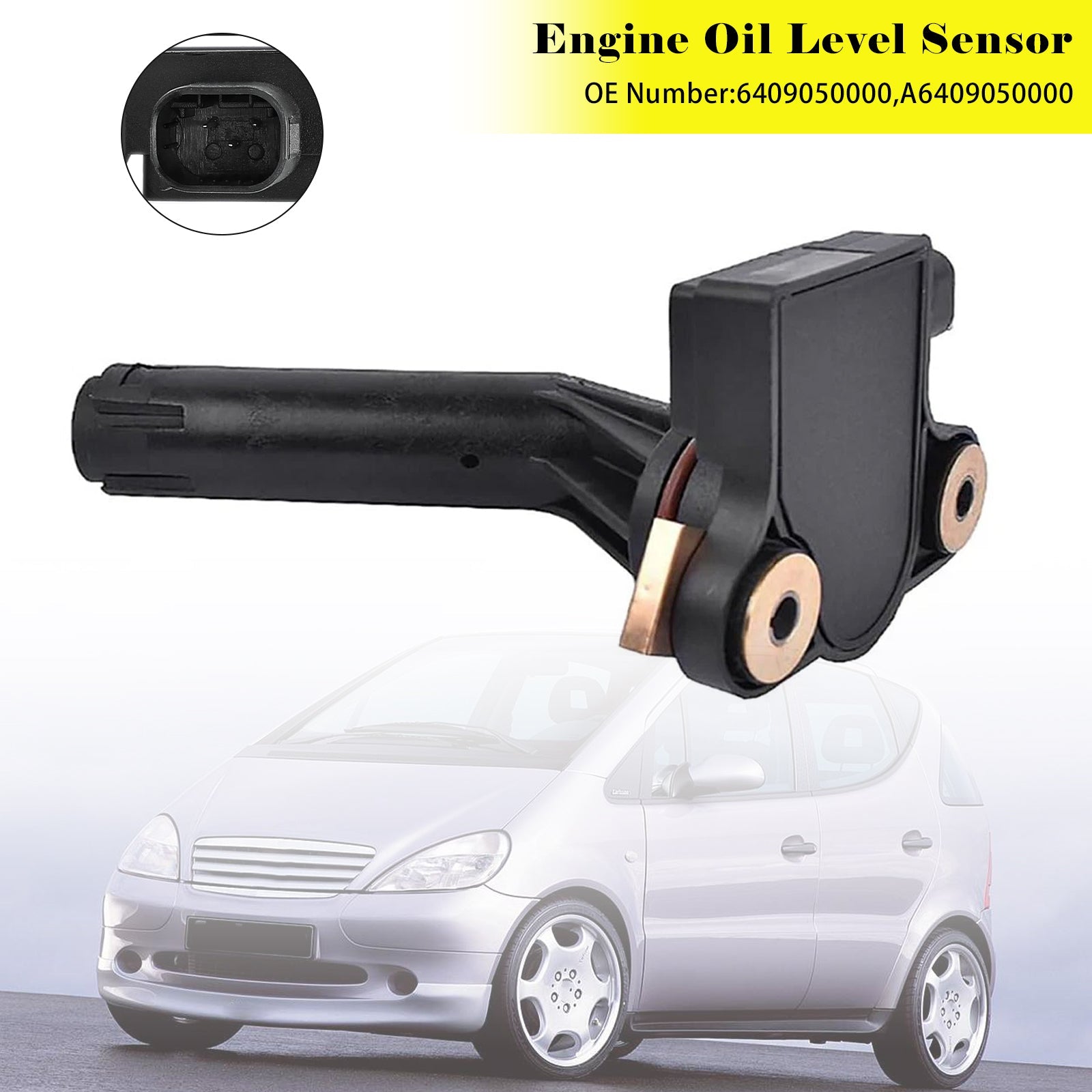 1997-2004 Mercedes-Benz A-Class W168 A 160 1.6L Hatch Engine Oil Level Sensor 6409050000 V30720121