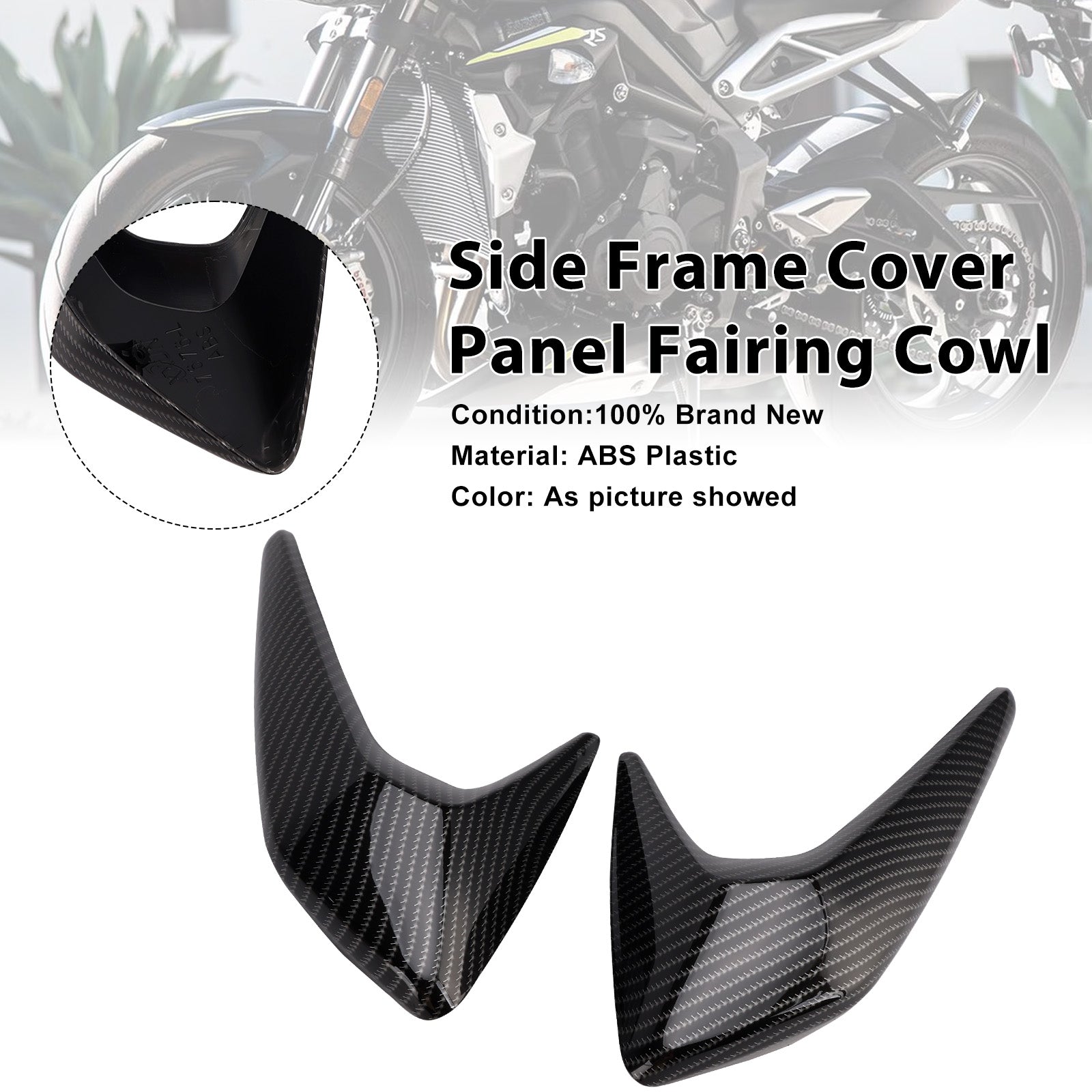 2020-2022 Street Triple 765 R/RS Side Frame Cover Panel Fairing