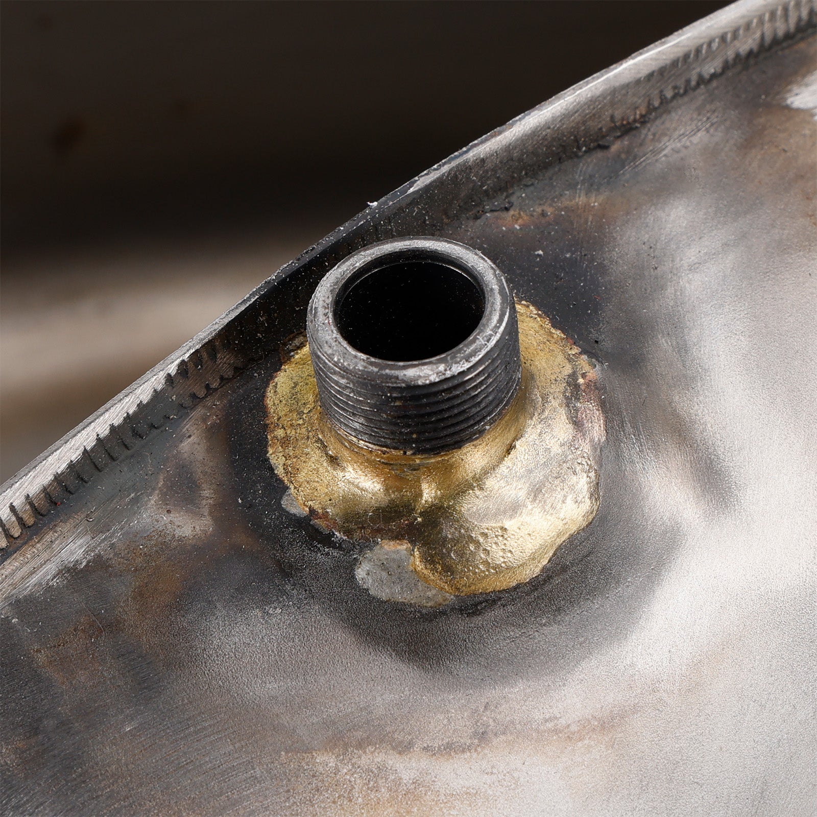 Simson S50 S51 S70 Unpainted Fuel Gas Tank and Tank Side Cover set