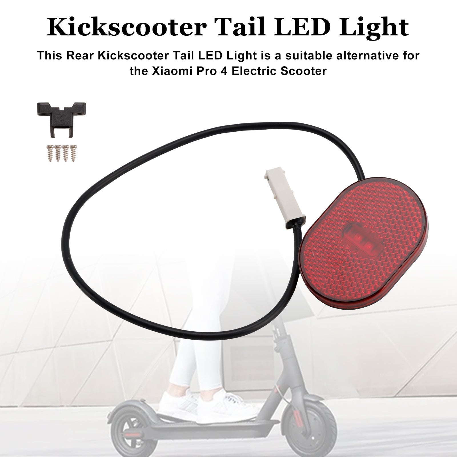 Xiaomi 4 Pro(1. Gen) E-Scooter Tail Light Replacement Electric Scooter