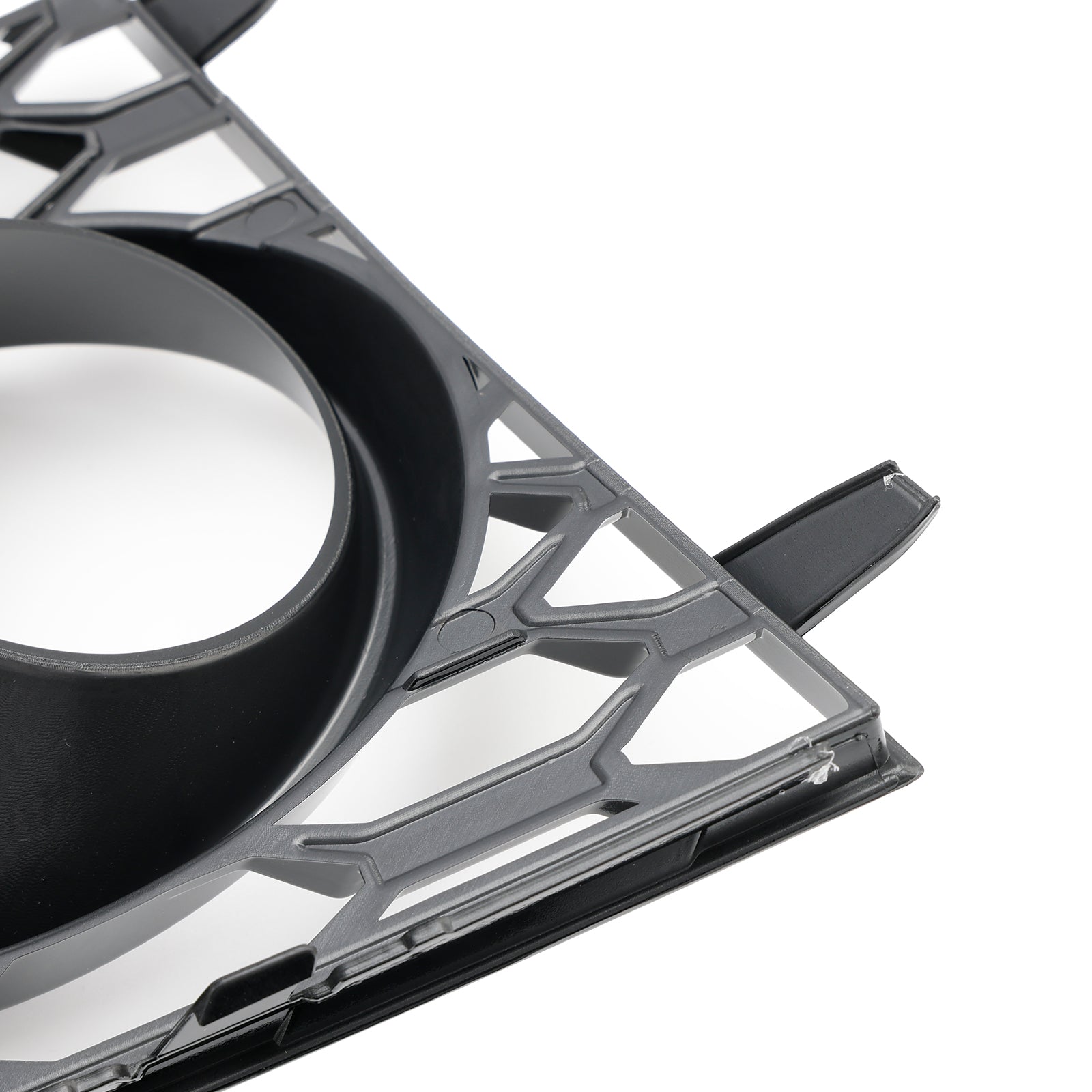 페어 프론트 범퍼 안개 조명 램프 프레임 그릴 덮개가 맞는 아우디 RS7 2014-2018