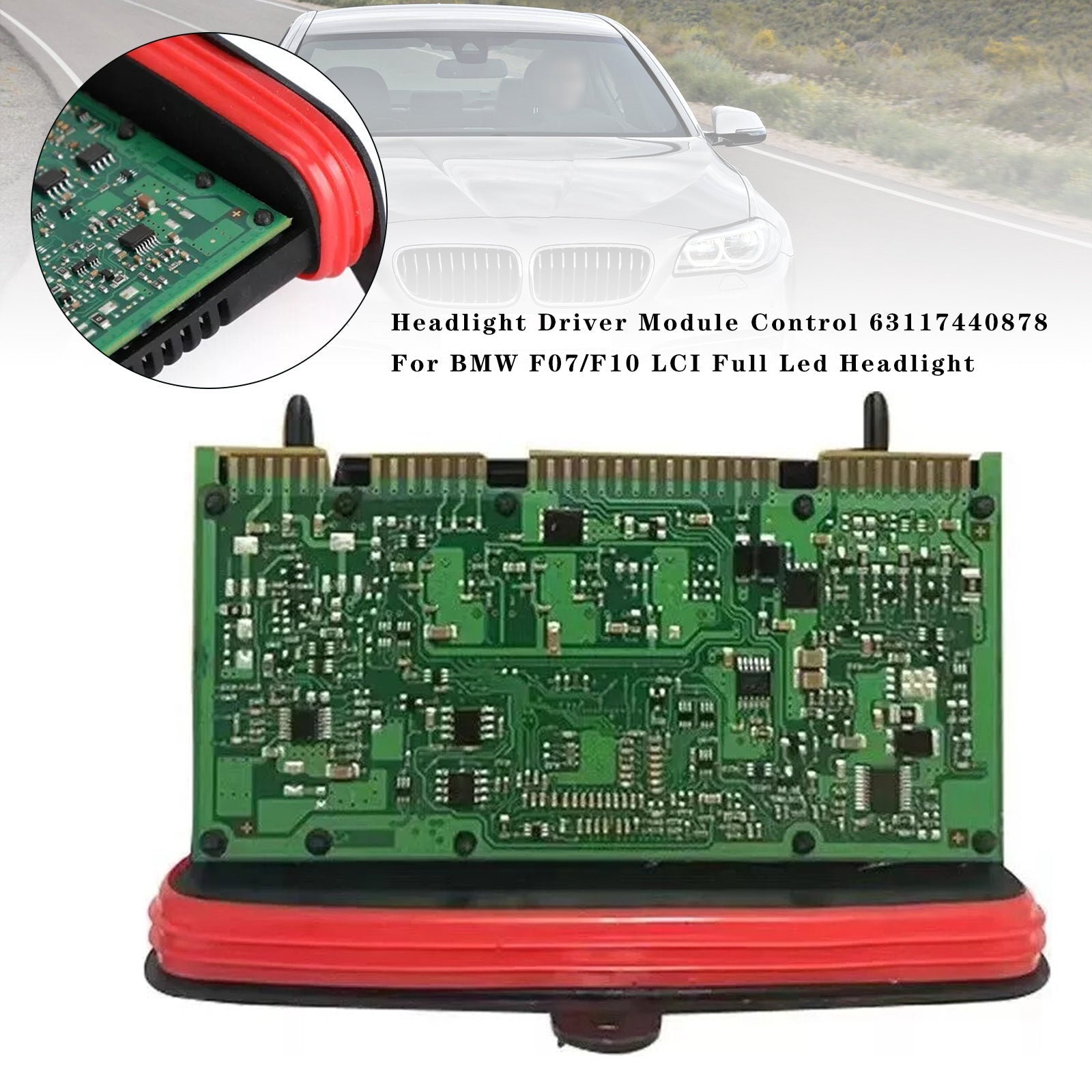 Headlight Driver Module Control 63117440878 For BMW F07/F10 LCI Full Led