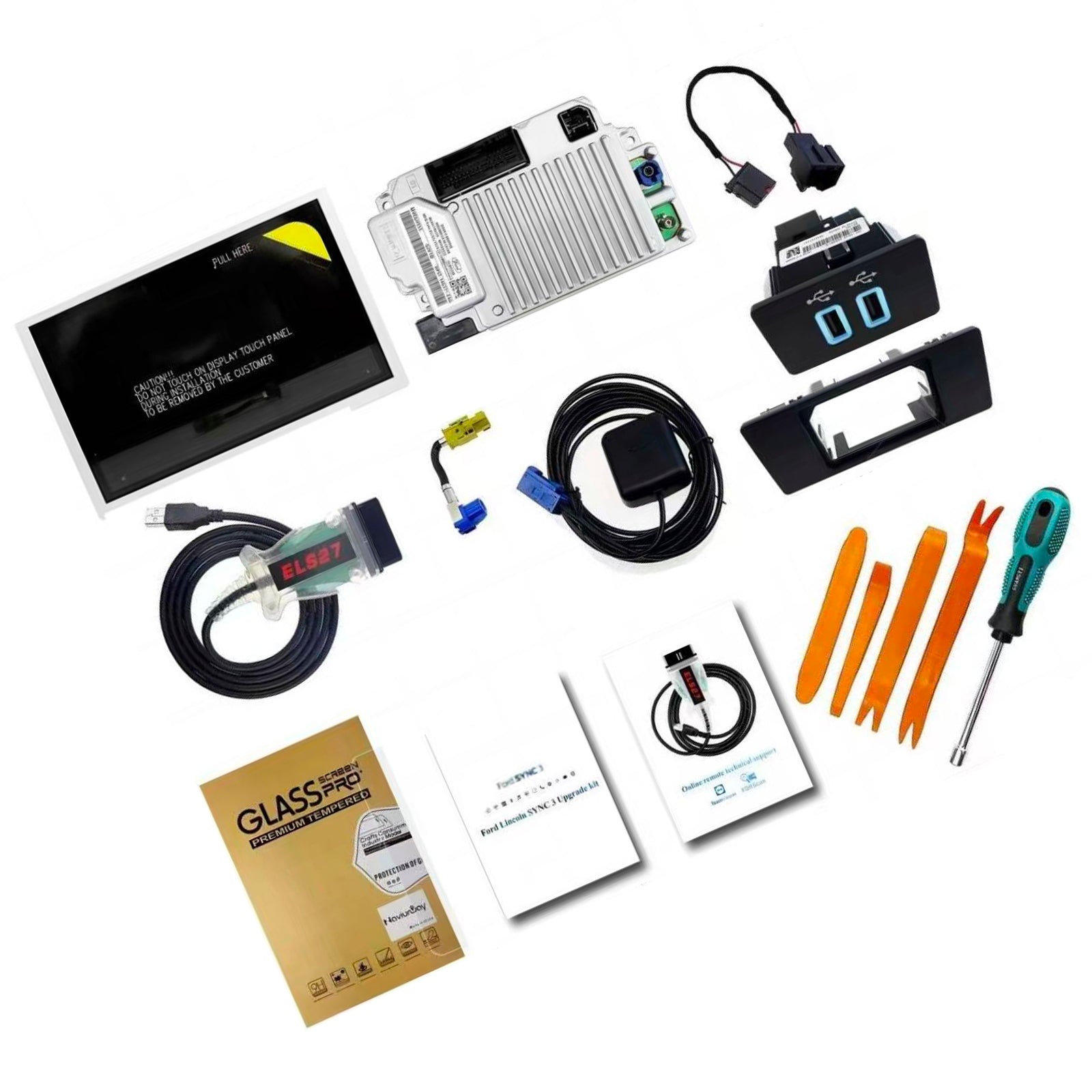 SYNC 2 to SYNC 3 Upgrade Kit 3.4 for Ford Sync3 APIM Module Carplay