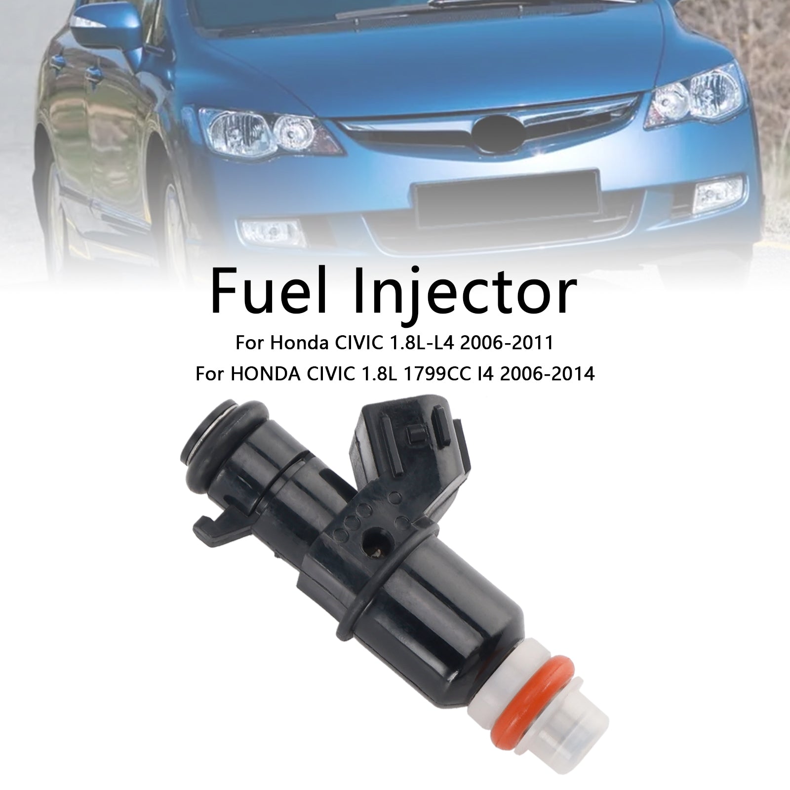 1PCS Fuel Injector 16450-PWC-J01 Fit HONDA CIVIC 1.8L 2006-2014 MP4274