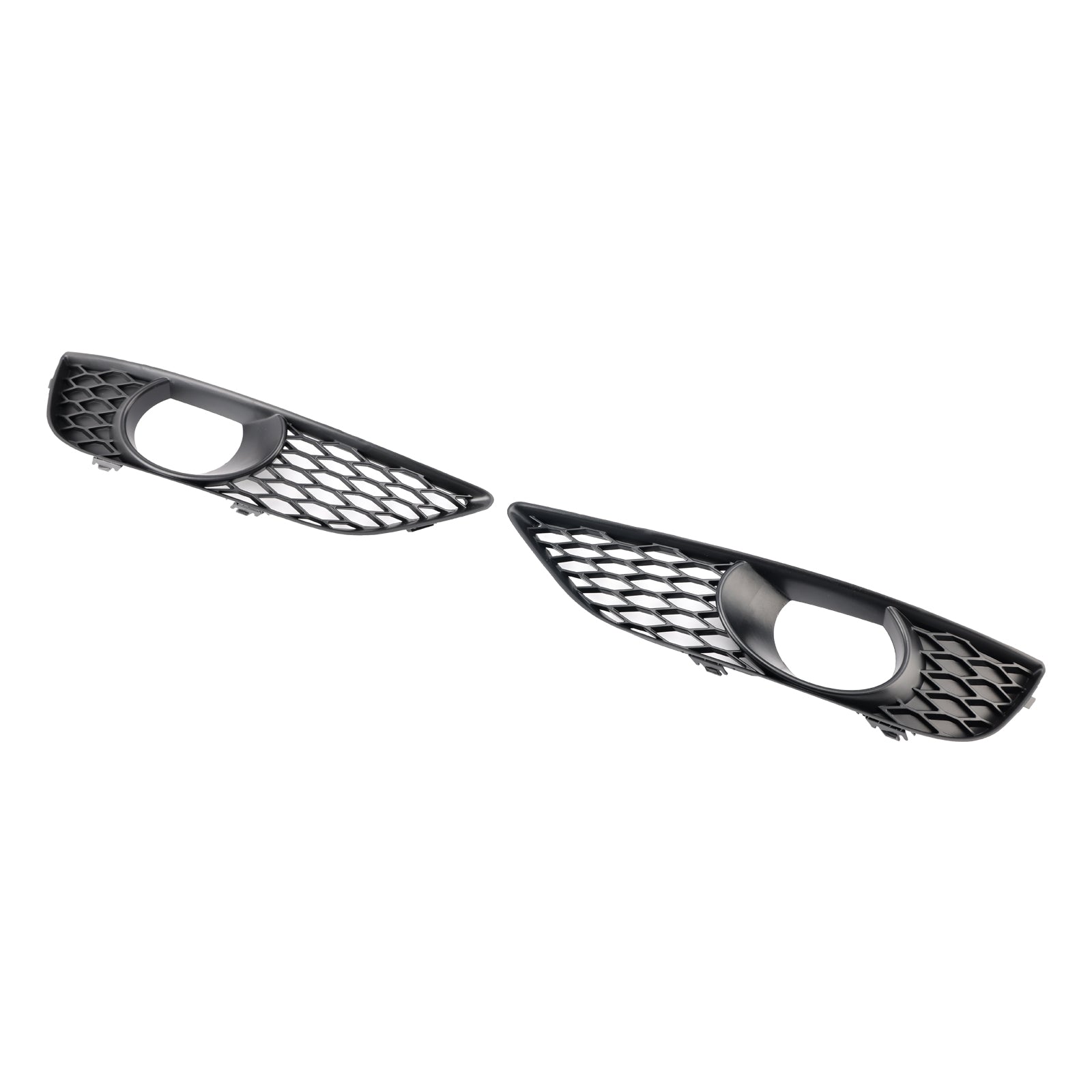 2010-2015 Audi Q7 Sportback 2PCS Front Bumper Fog Light Grill Lamp Cover