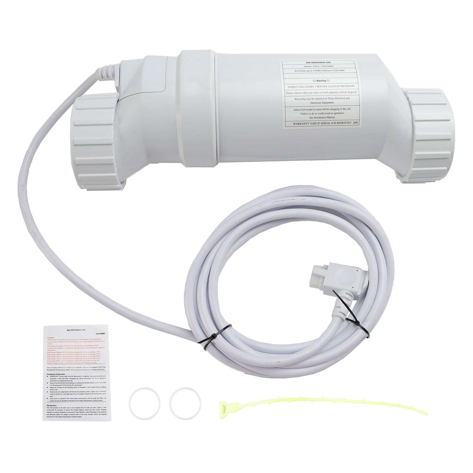 W3T-Cell-3 TurboCell Salt Chlorination Cell for Hayward up to 15000 Gallons