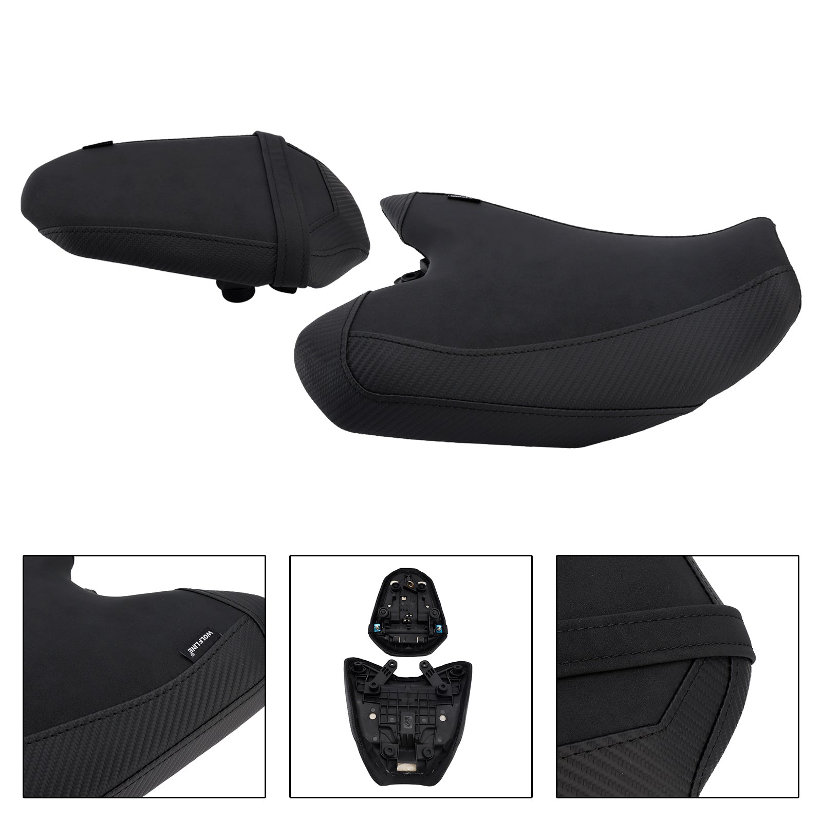 2025-2026 For Yamaha Mt-07 689Cc Front&Rear Raider Passenger Cushion Kit