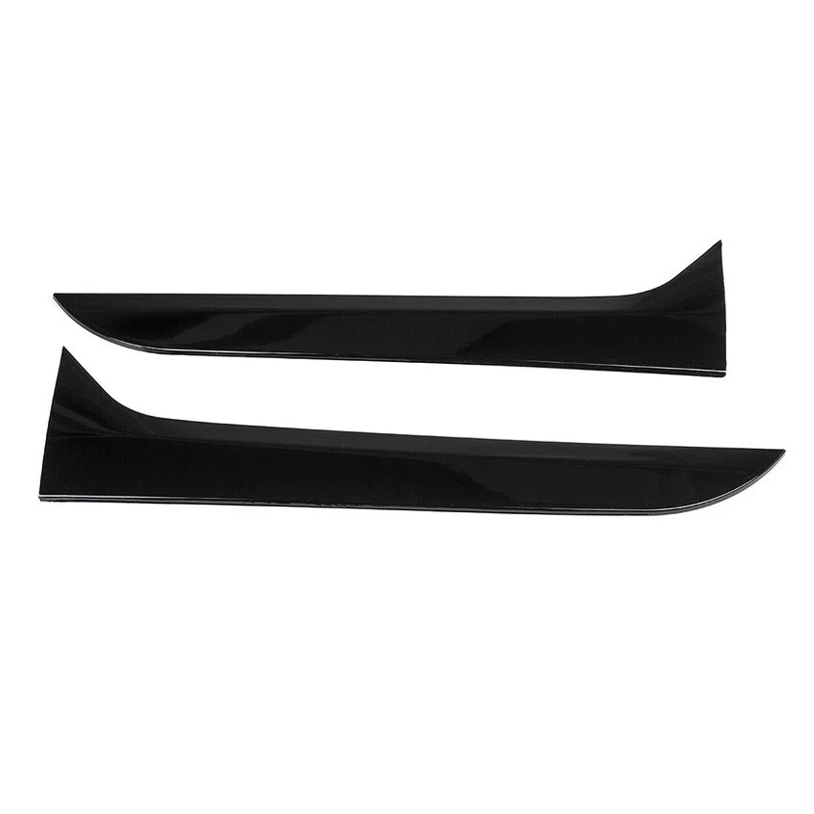 2007-2016 VW Tiguan MK1 Gloss Black Pair Rear Window Side Wing Spoiler