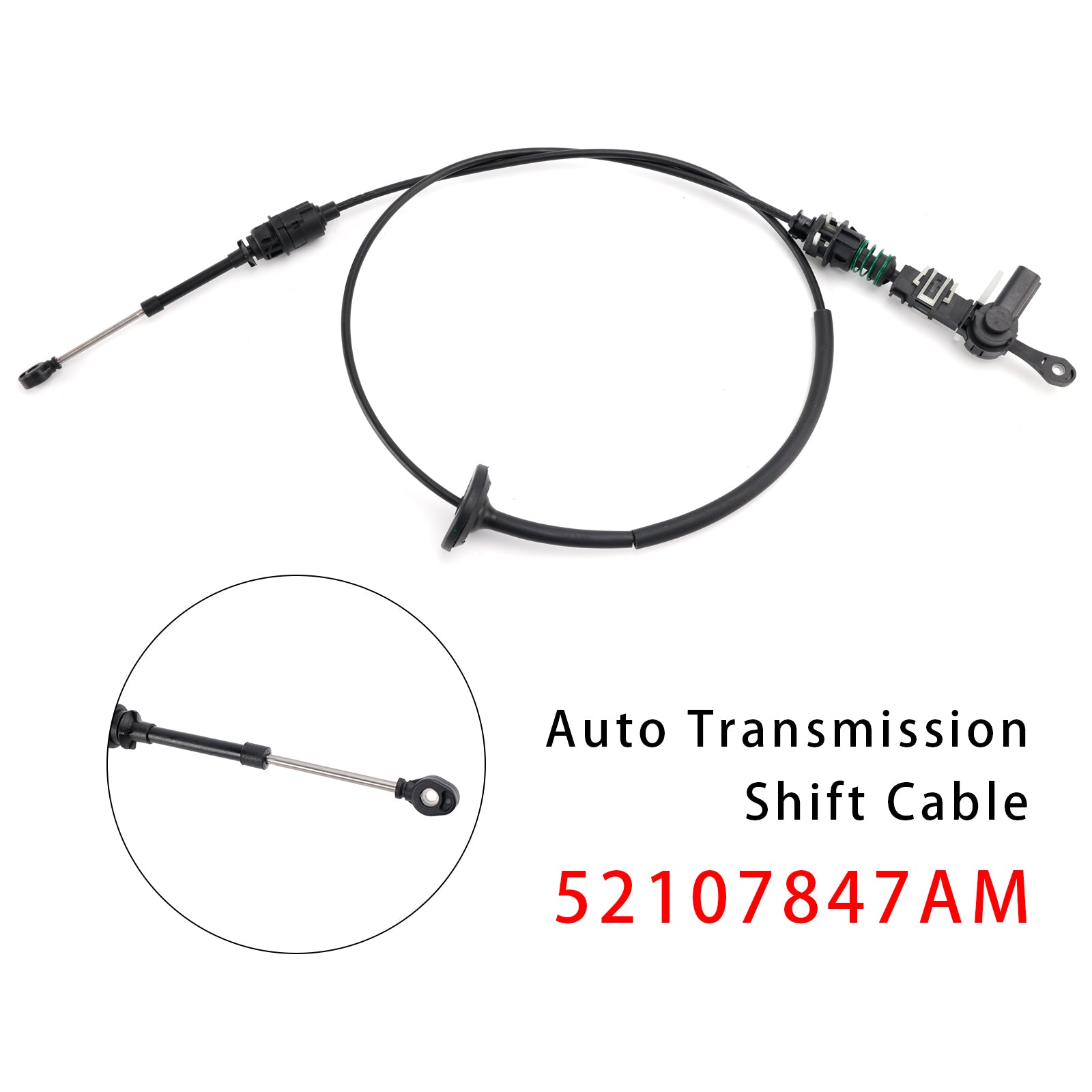 Transmission Gear Shifter Control Cable 52107847AM For Dodge Ram 1500 2500 3500