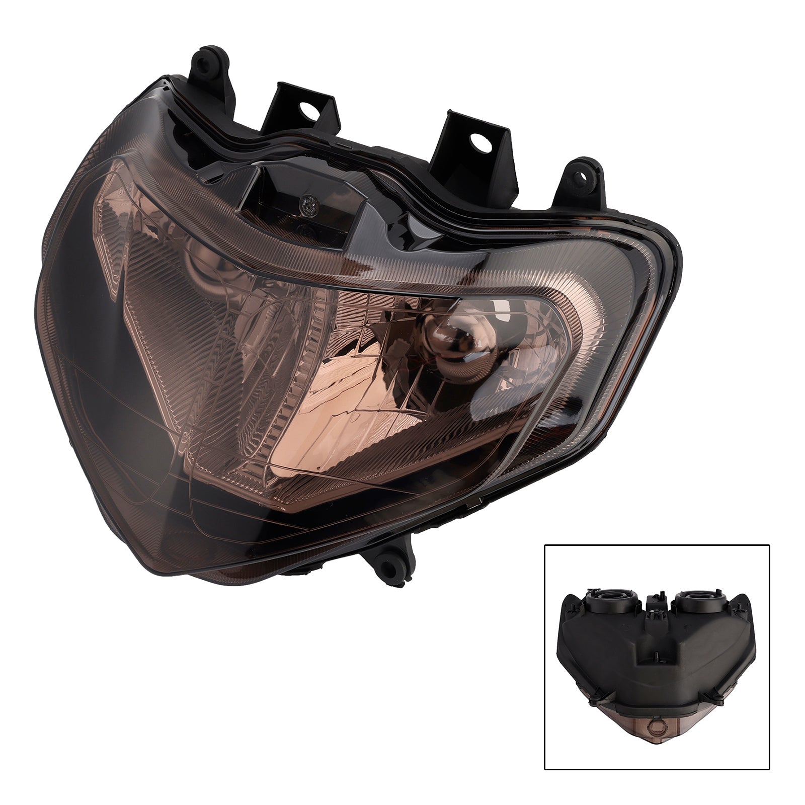 2001-2003 for Suzuki GSX-R 600 Headlight Guard Front Light Case Grille Smoke