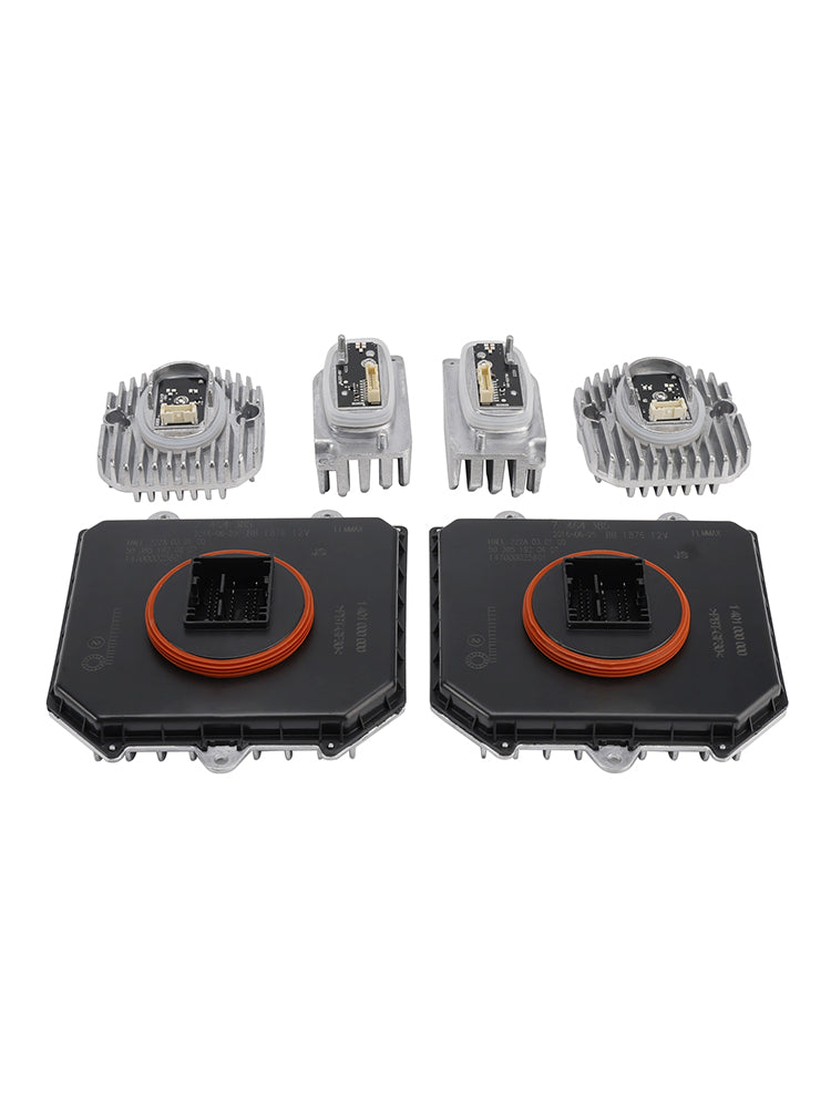 6PCS Adaptive LED Headlight Turn Signal DRL Module For BMW G30 530i 540i