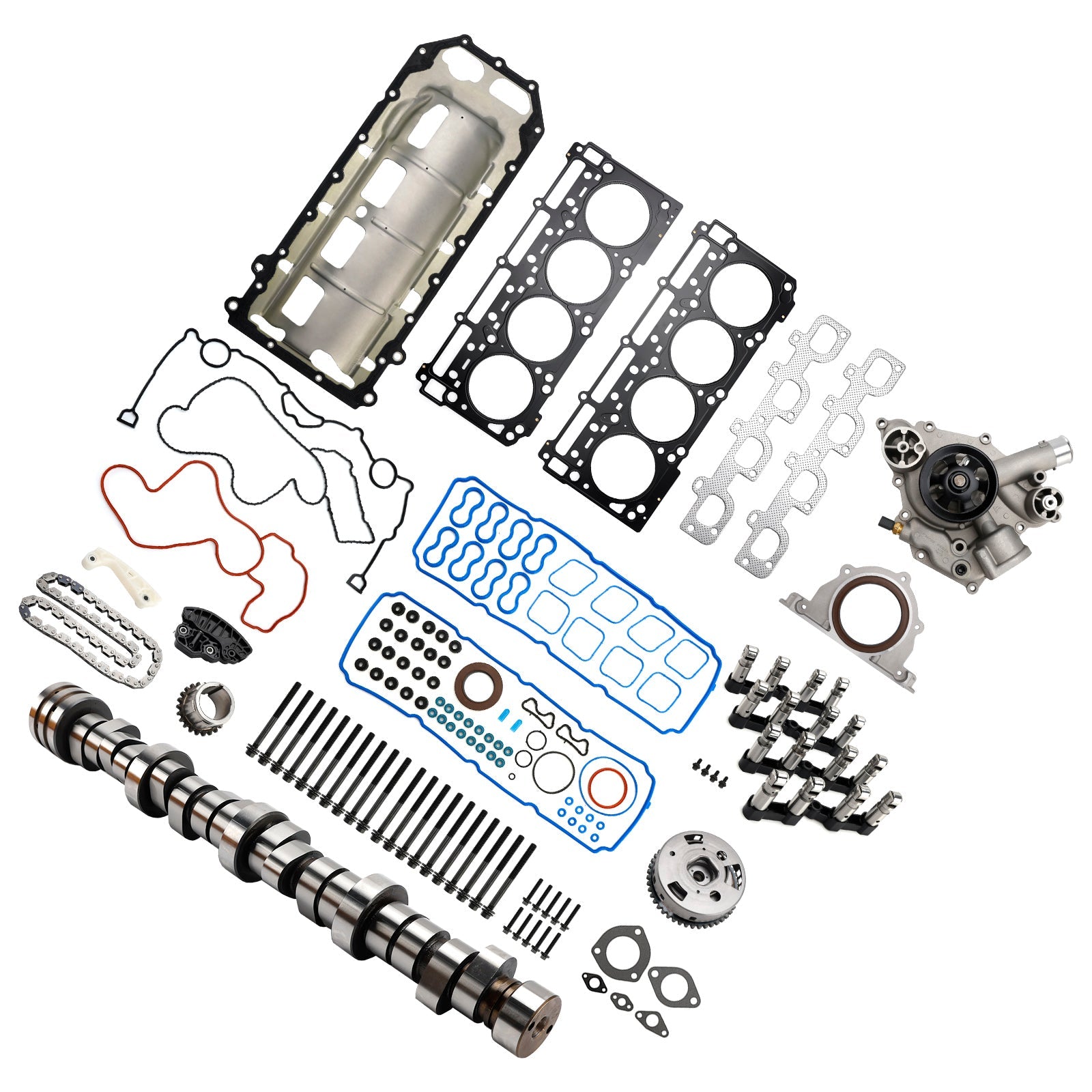 2012 2013 2014 2015Dodge Charger 6.4L 392ci V8 HEMI 6.4 Hemi MDS Lifters Cam Kit Head Gaskets Bolts 53021726AD 53022340AC