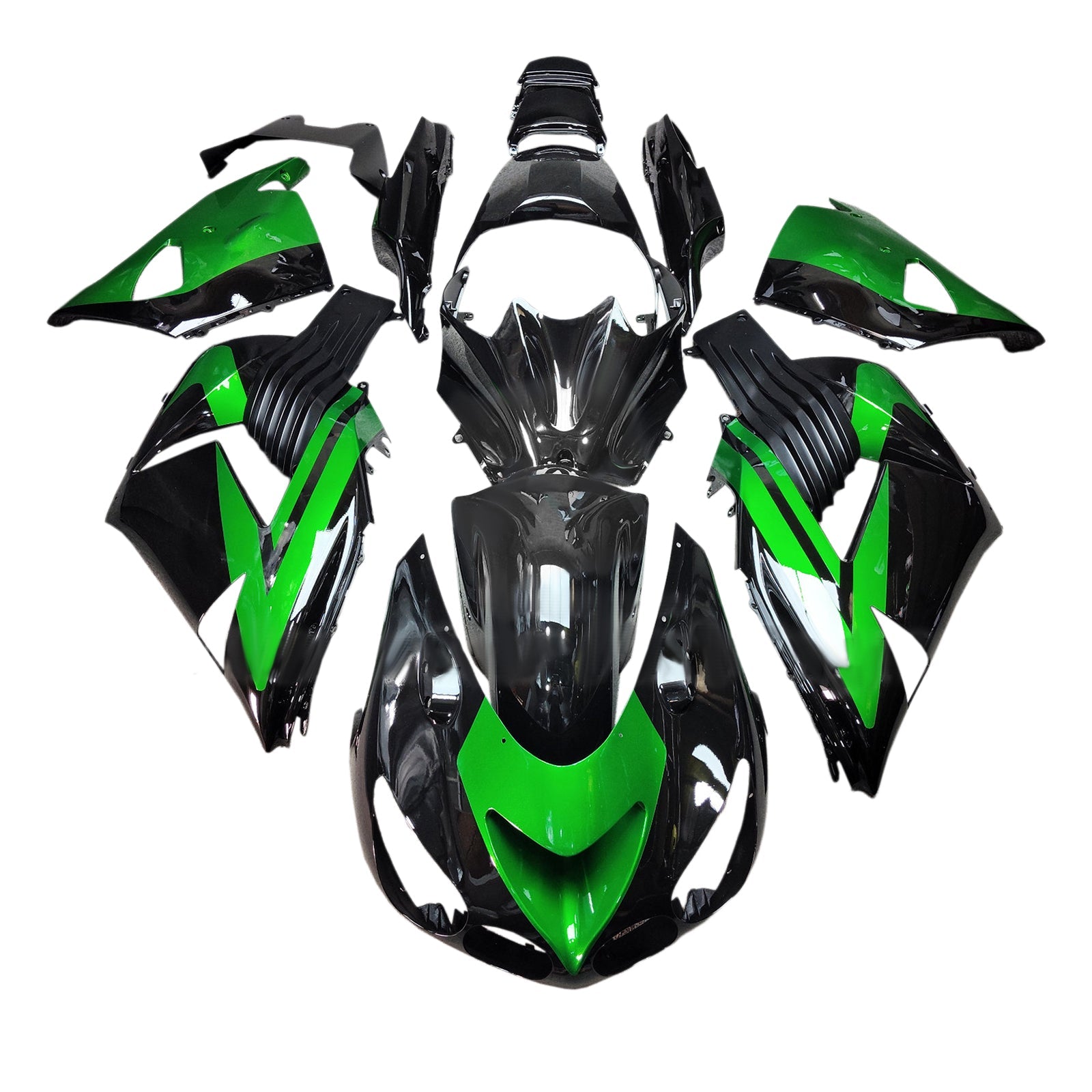 Injection Fairing Kit Bodywork fit For Kawasaki ZX14R ZZR1400 2006-2011