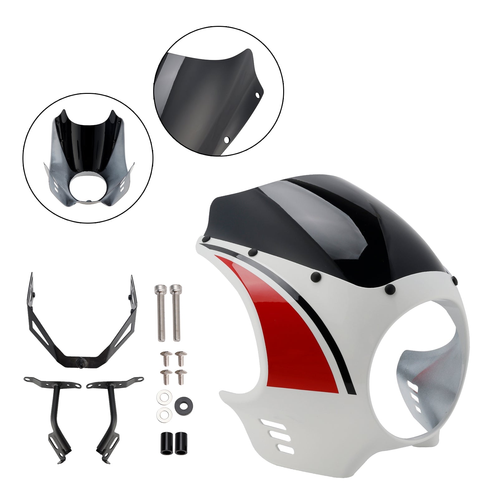 2022-2025 Yamaha XSR900 Headlight Fairing Windshield WindScreen