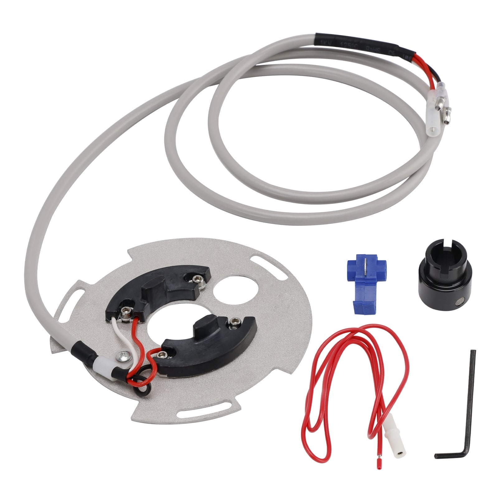 Ignition Points Plate Assy For Kawasaki 73-75 Z1, 76-77 KZ900, 77-80 KZ1000