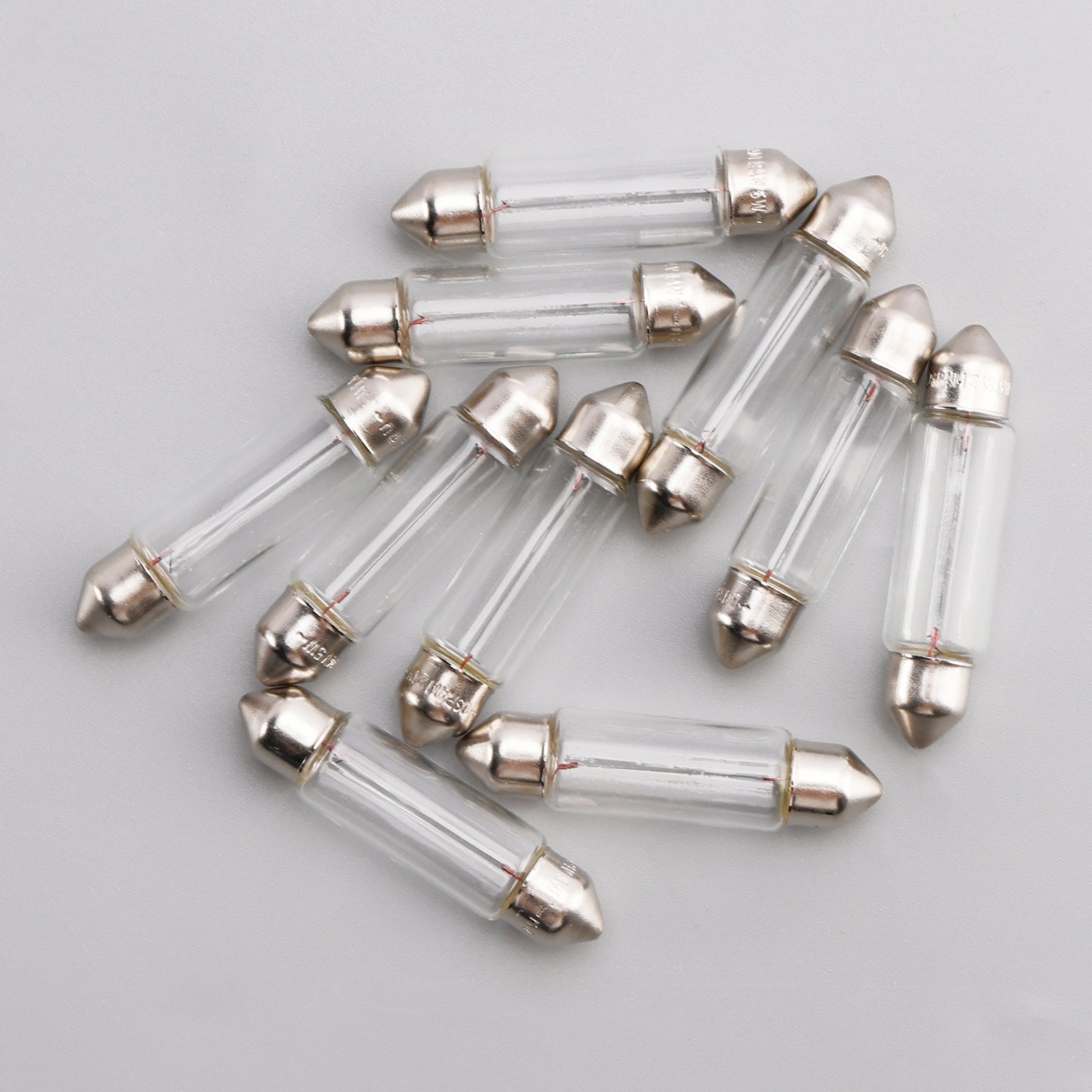 10PCS Car Light Tubular Lamp bulb C5W SV8.5 41MM 6424 24V 5W For OSRAM