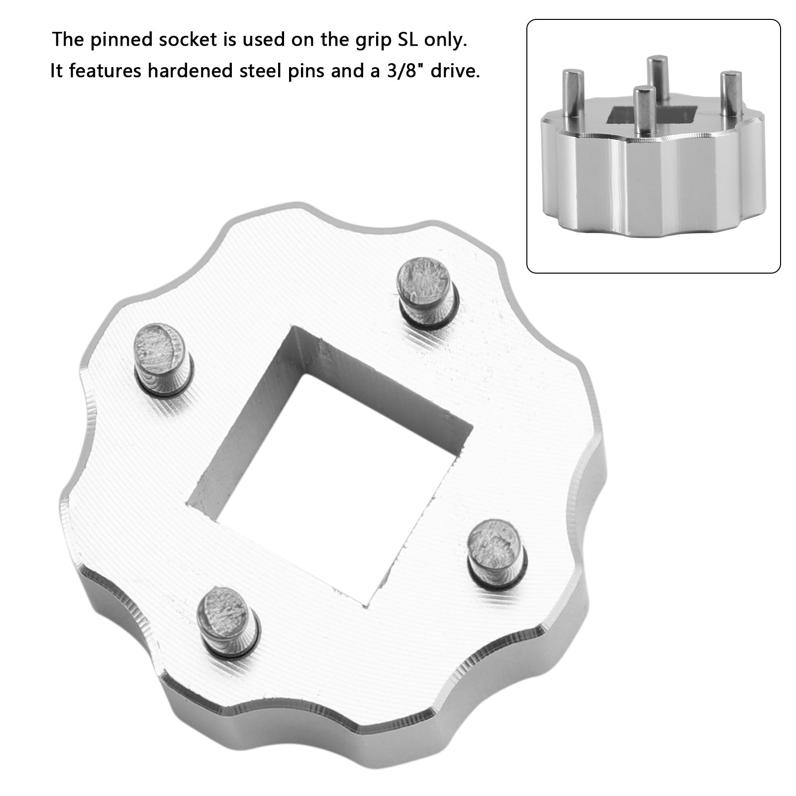 2025 Pinned Socket for Damper Cartridge for FOX GRIP SL?CFor Servicing/Rebuilding