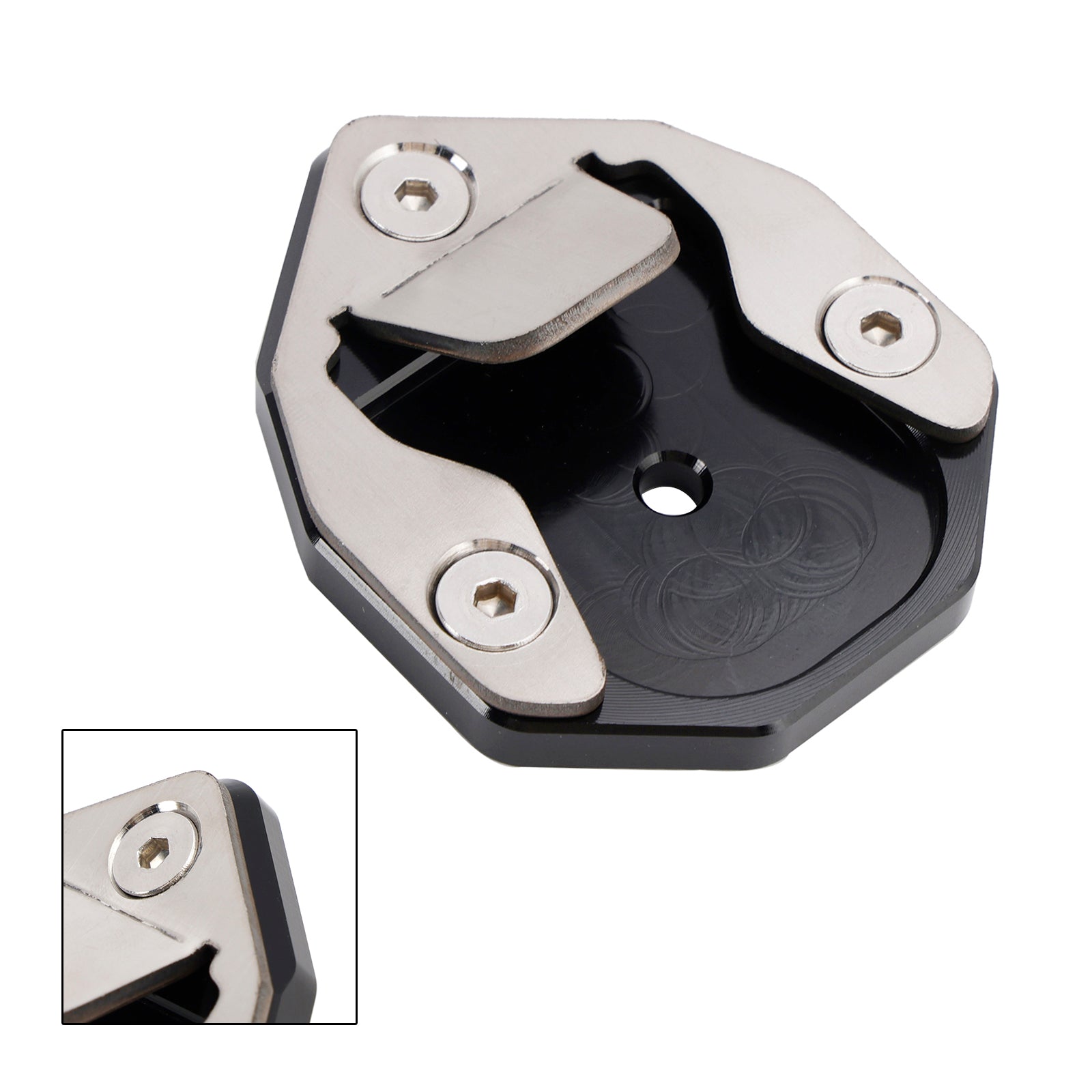 Kickstand Enlarge Plate Pad fit for Himalayan 2018-2023 SCRAM 411 2021-2023
