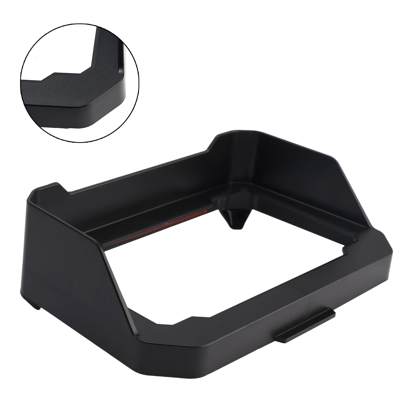 Tachometer Case Speedometer Cover Black Fit For Yamaha Mt-09 24-25 Mt-07 25+