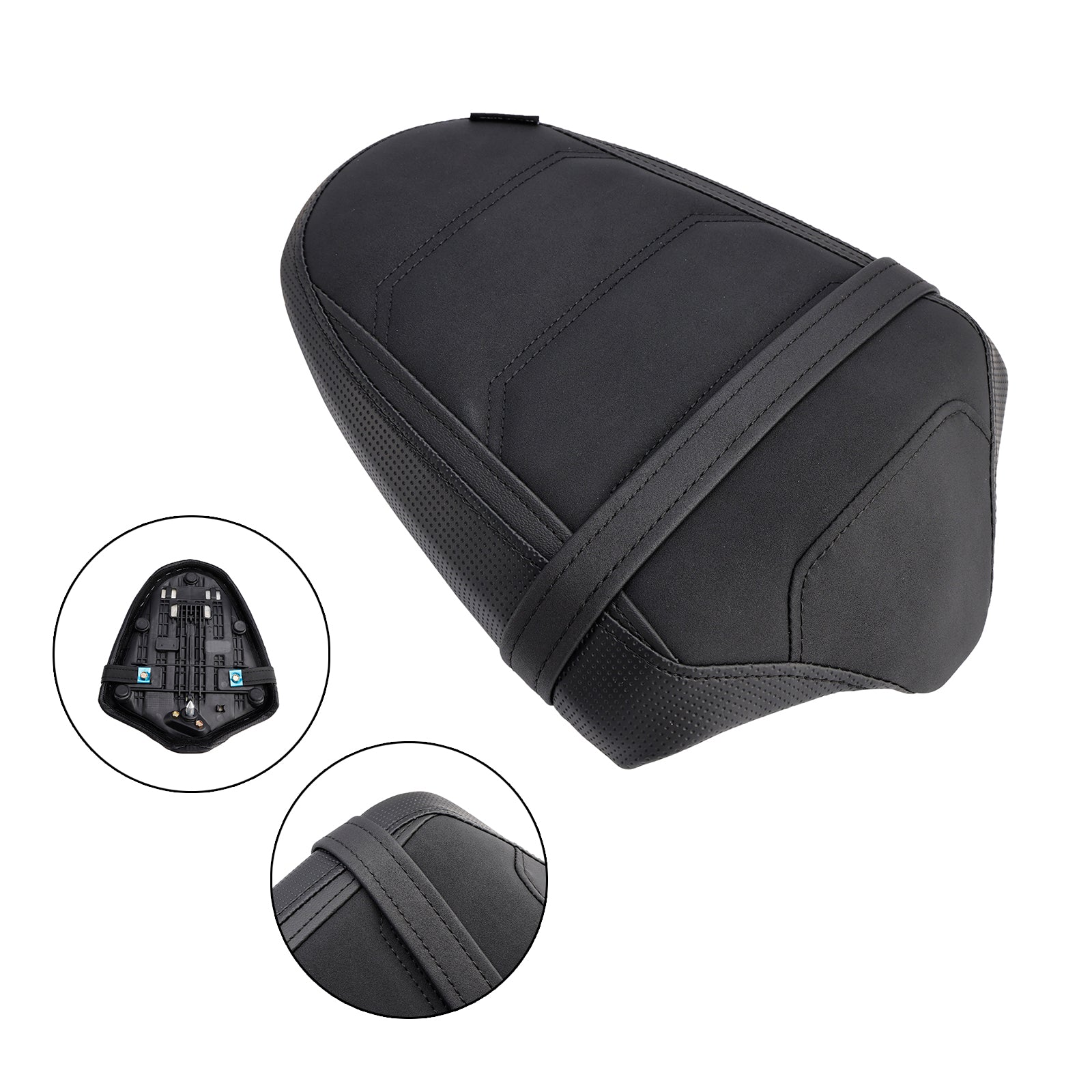 2024-2025 Triumph Daytona 660 Rear Passenger Seat Pillion Saddle Flat White