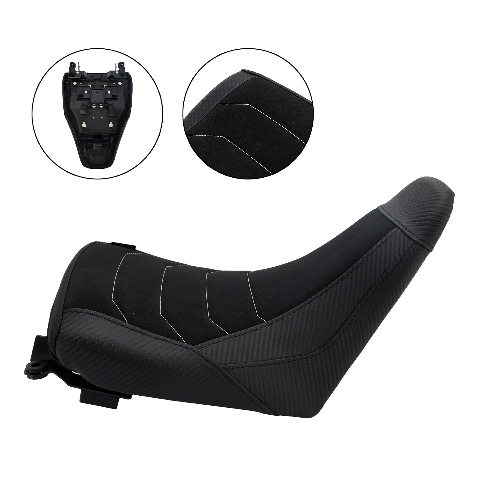 2023-2025 Suzuki V-Strom DL1050 Front Driver Seat Lower Raider Cushion Fit Red Yellow