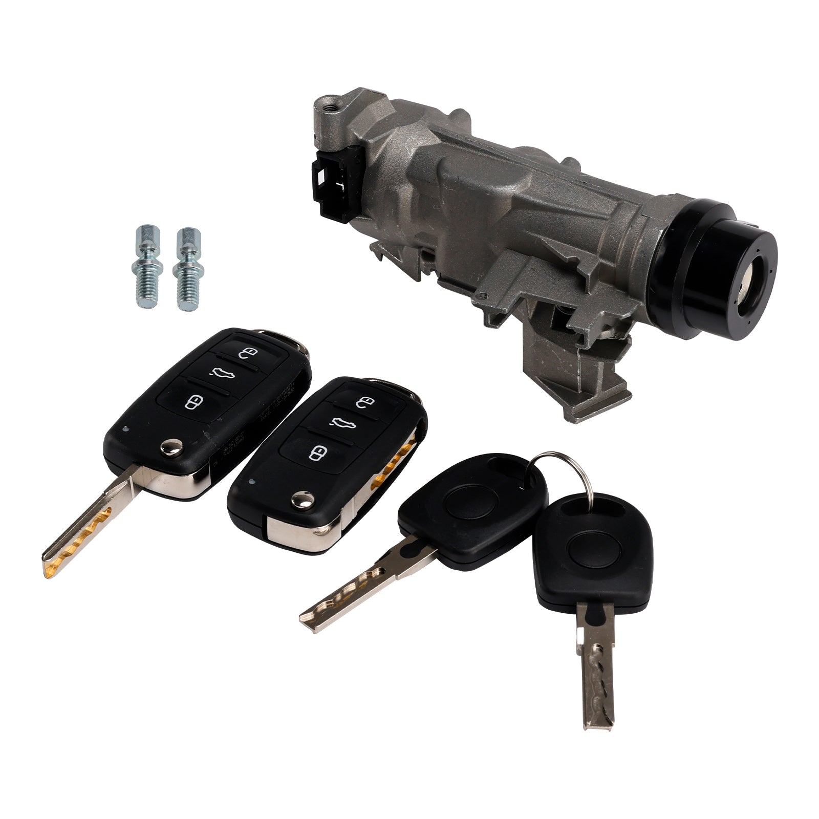 2006-2009 Rabbit Ignition Switch Lock Cylinder w/2 Key 1K0905851B 1K0905865