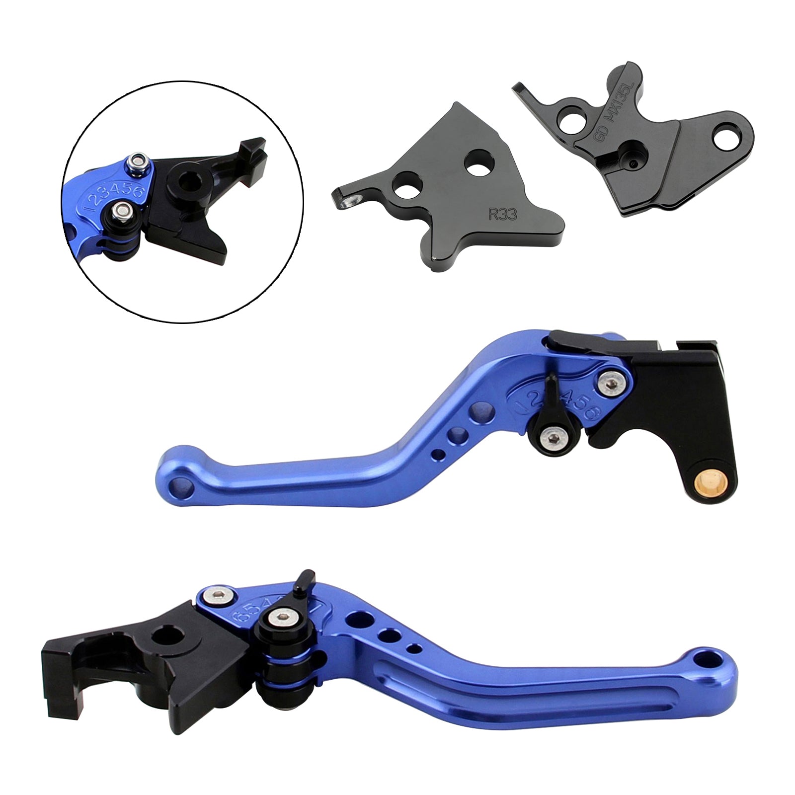 2005-2014 YAMAHA YBR125 NEW Short Clutch Brake Lever