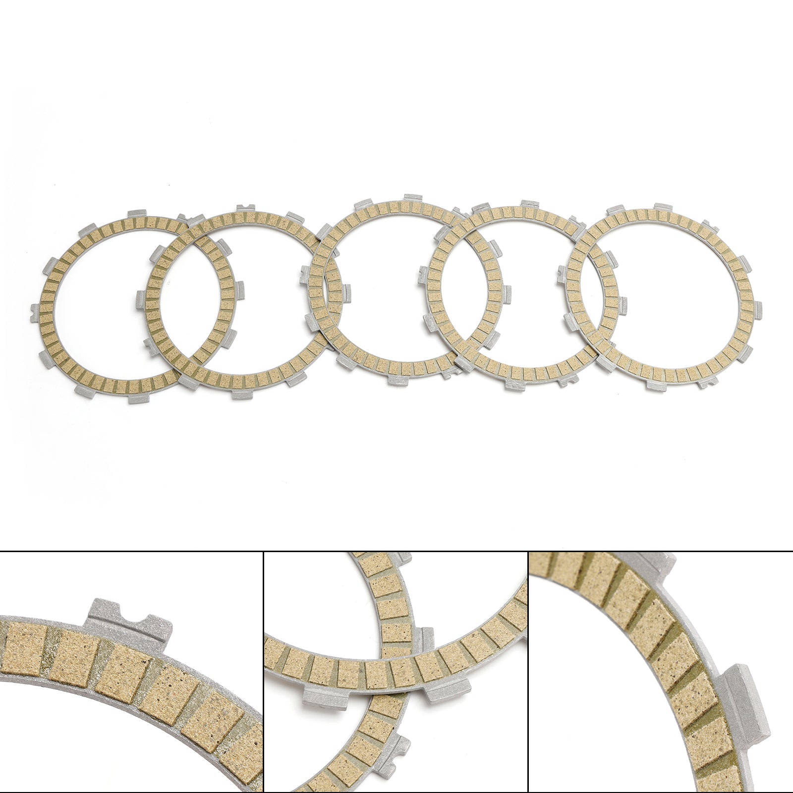 Clutch Friction Plate Kit Set fit for Kawasaki ER250 EX250 2013-2014 13088-0558