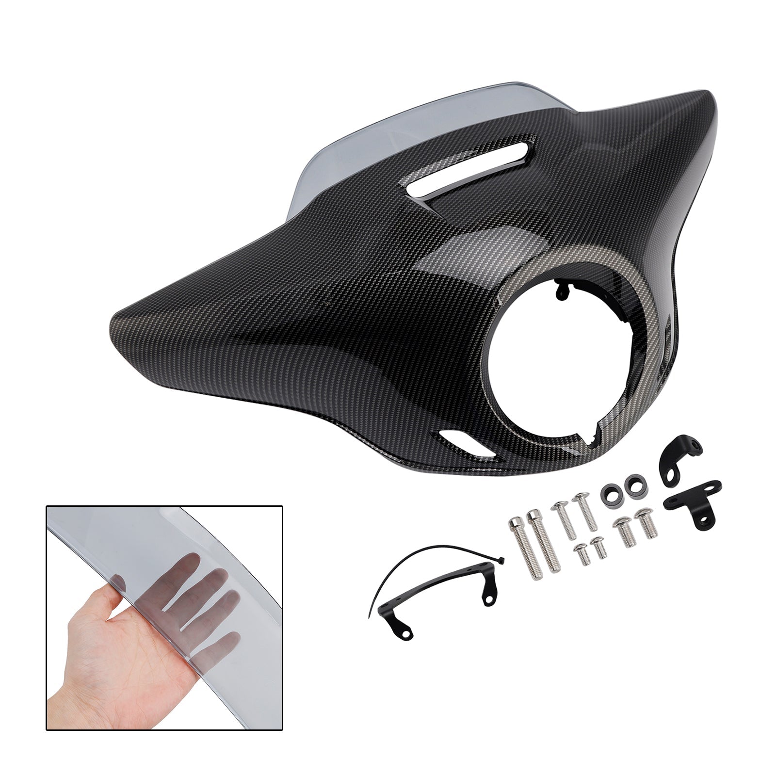 2021-2024 HONDA CM300 CM500 Windshield WindScreen Headlight Fairing