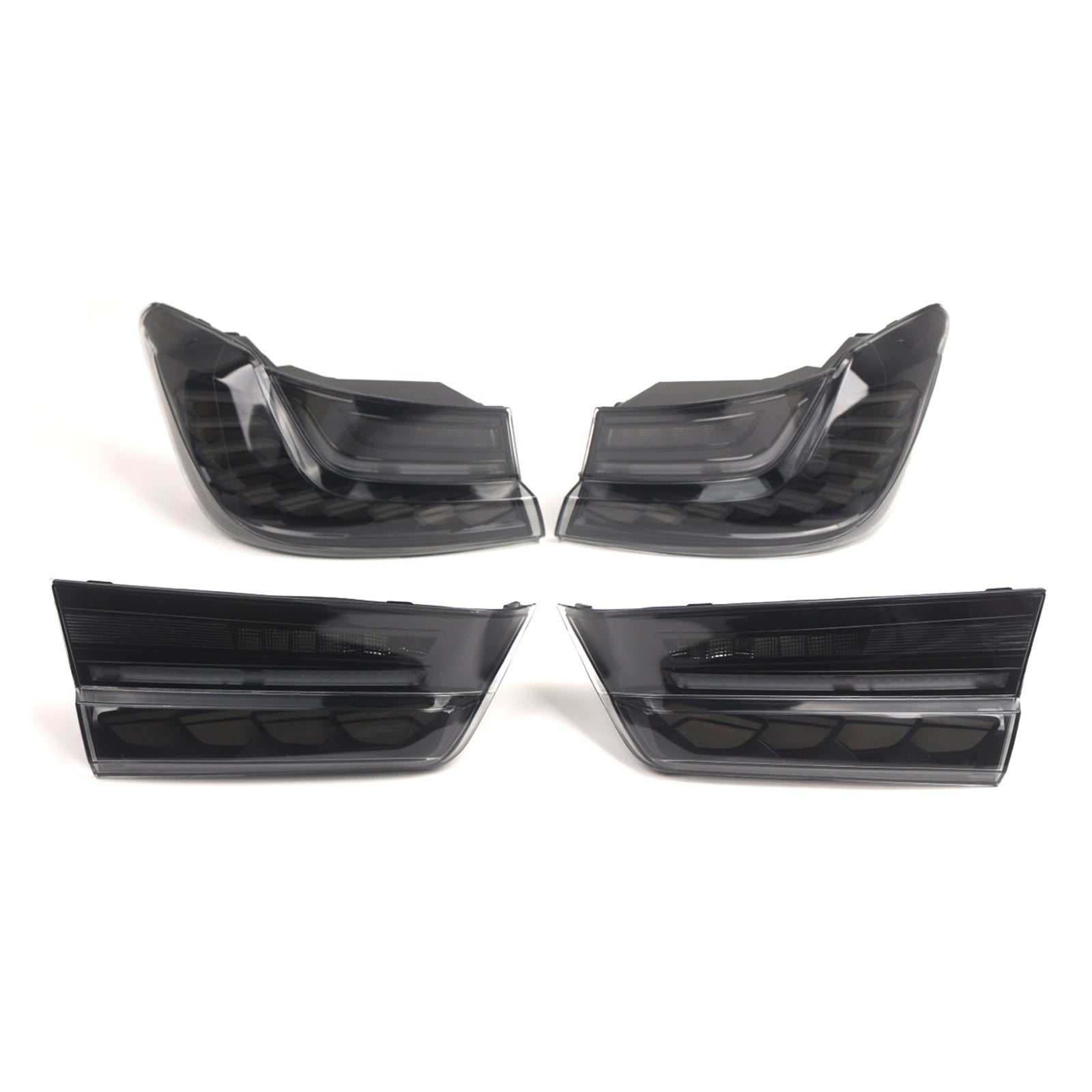 2019-2024 BMW 3 Series G20 G28 G80 M3 L&R Smoked LED Tail Lights Rear Lamp Assembly